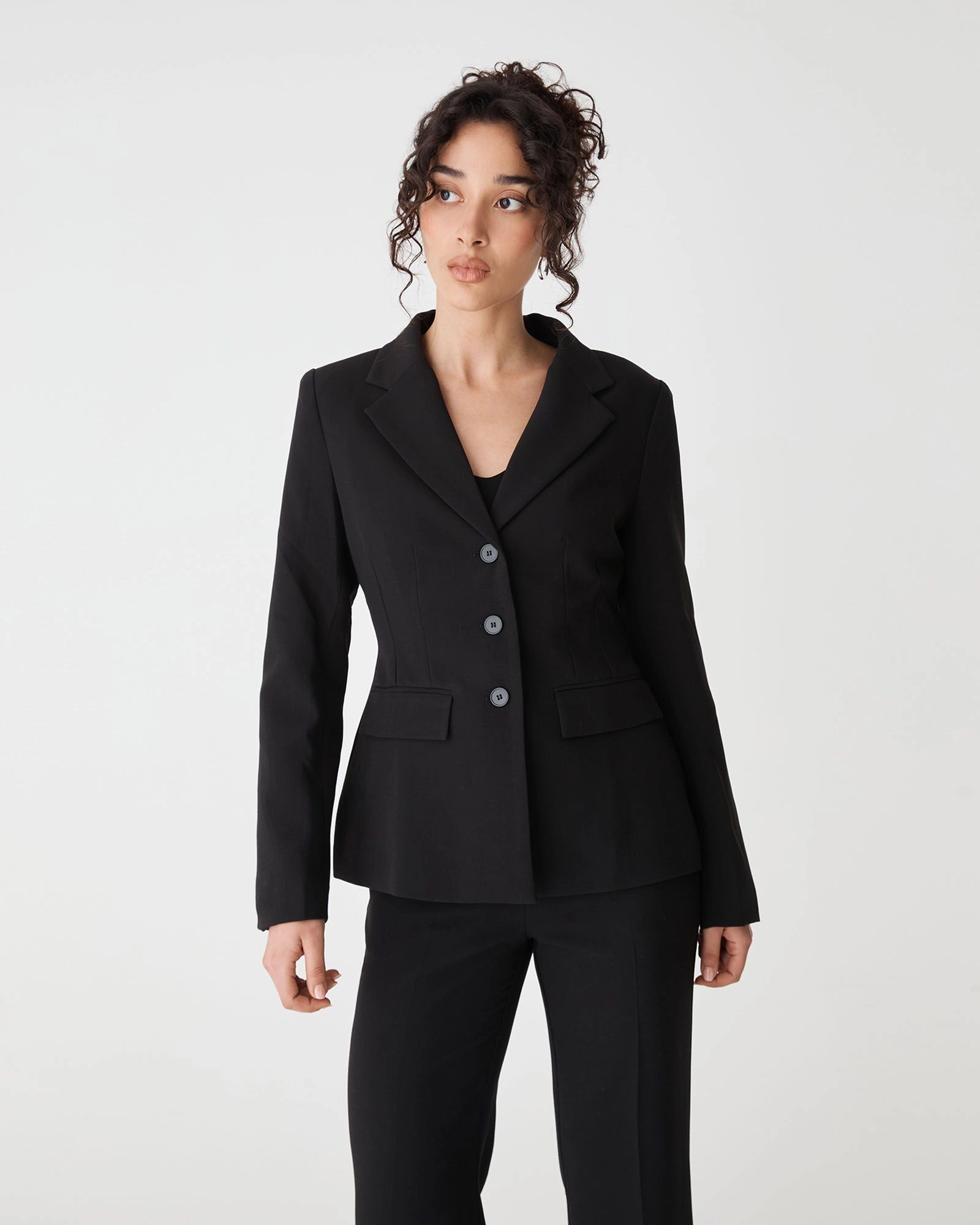 Forcast Clothing - Lydia Fitted Waist Blazer