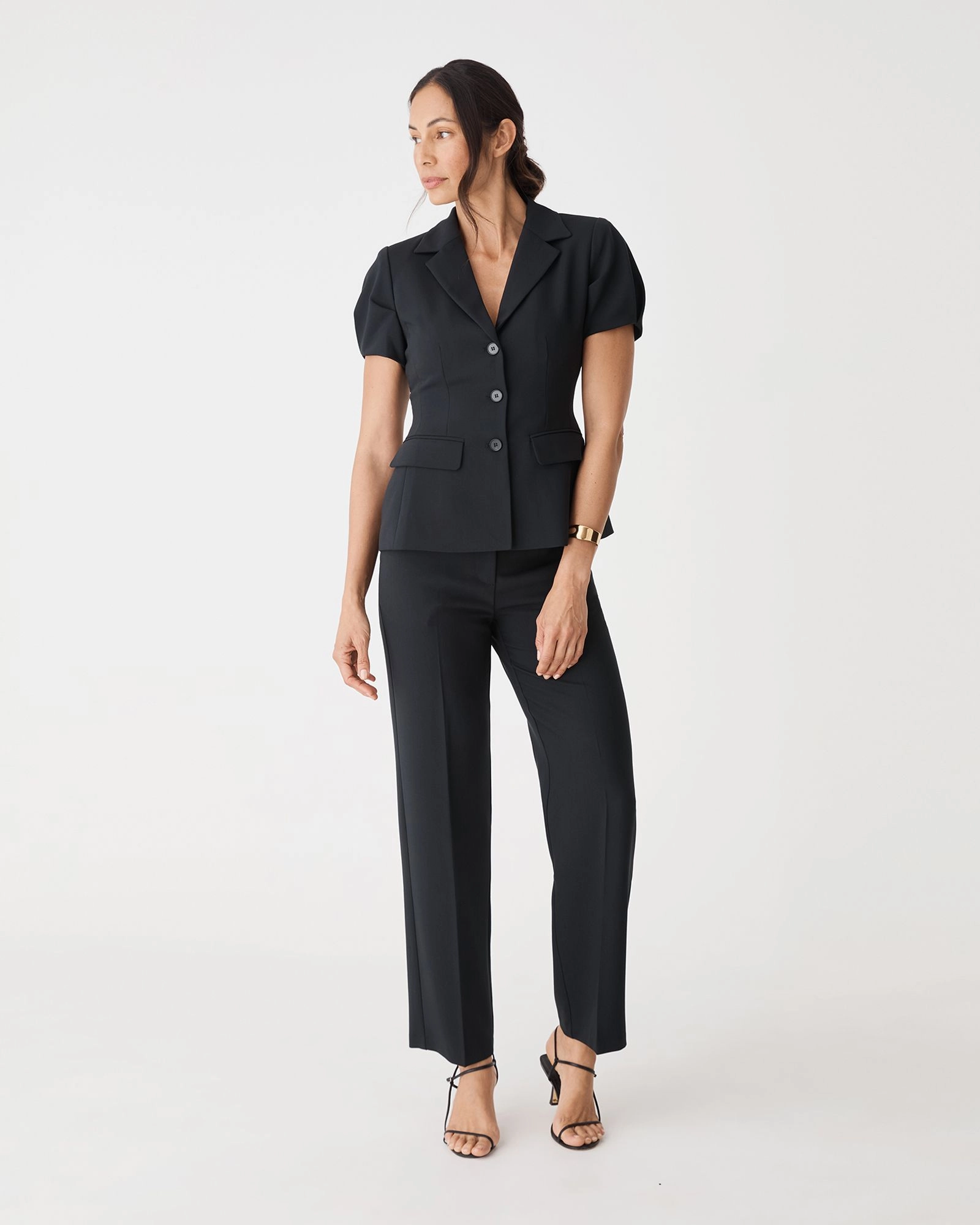 Forcast Clothing - Jennifer Short Sleeve Blazer