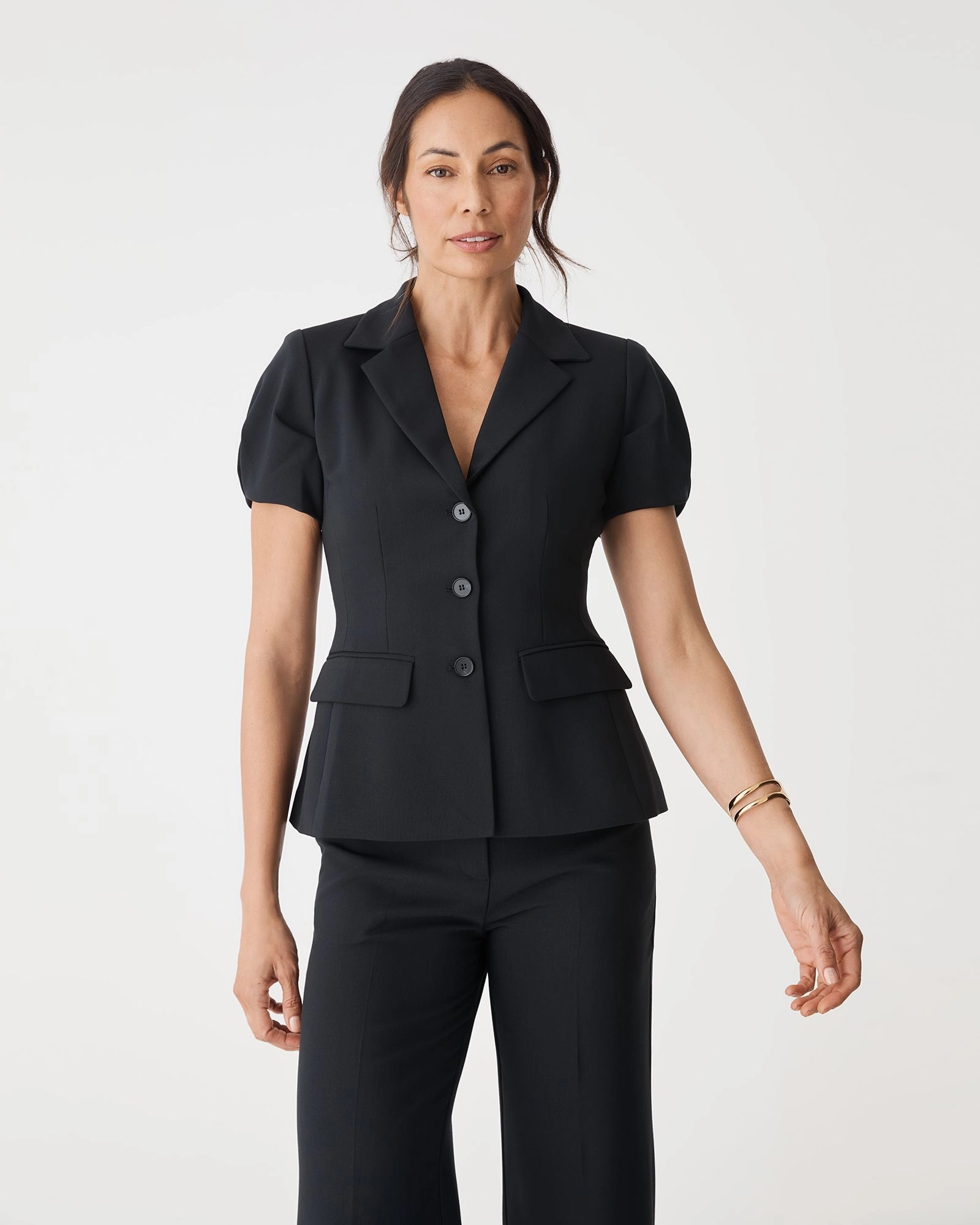 Forcast Clothing - Jennifer Short Sleeve Blazer