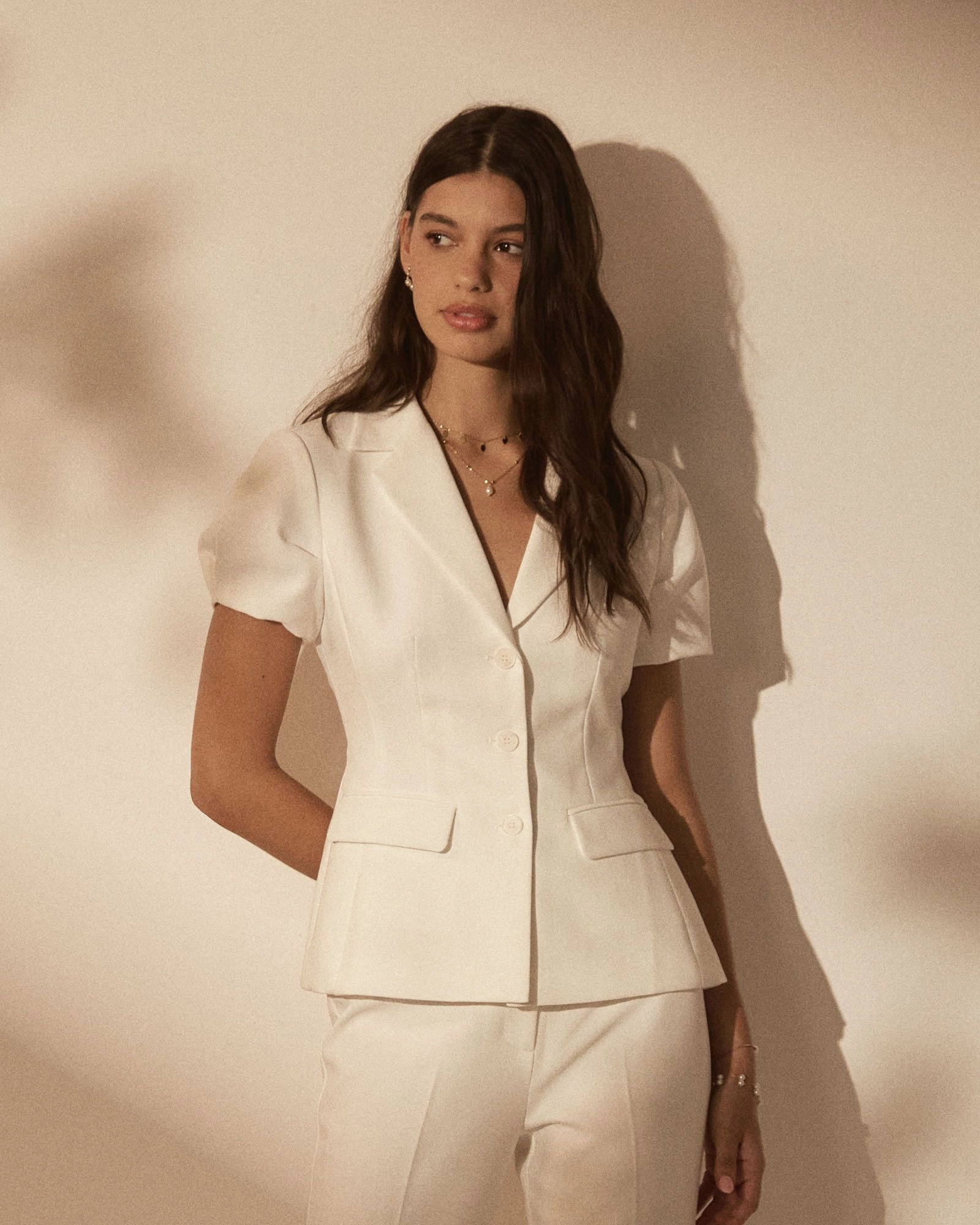 Forcast Clothing - Jennifer Short Sleeve Blazer