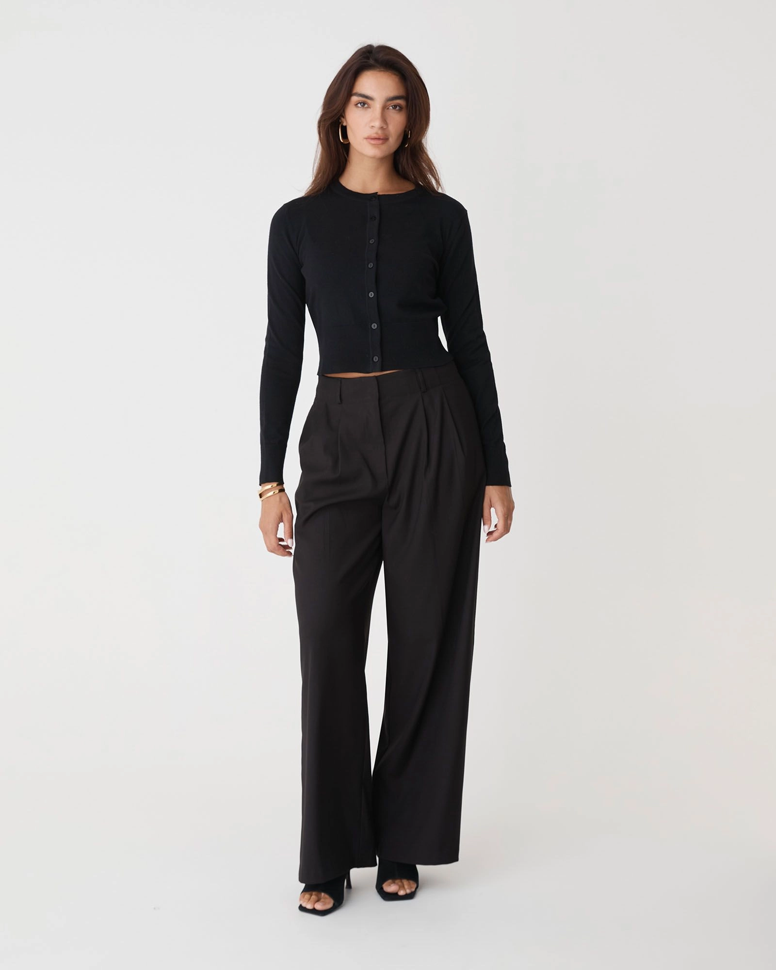 Forcast Clothing - Cassie Crew Neck Cardigan