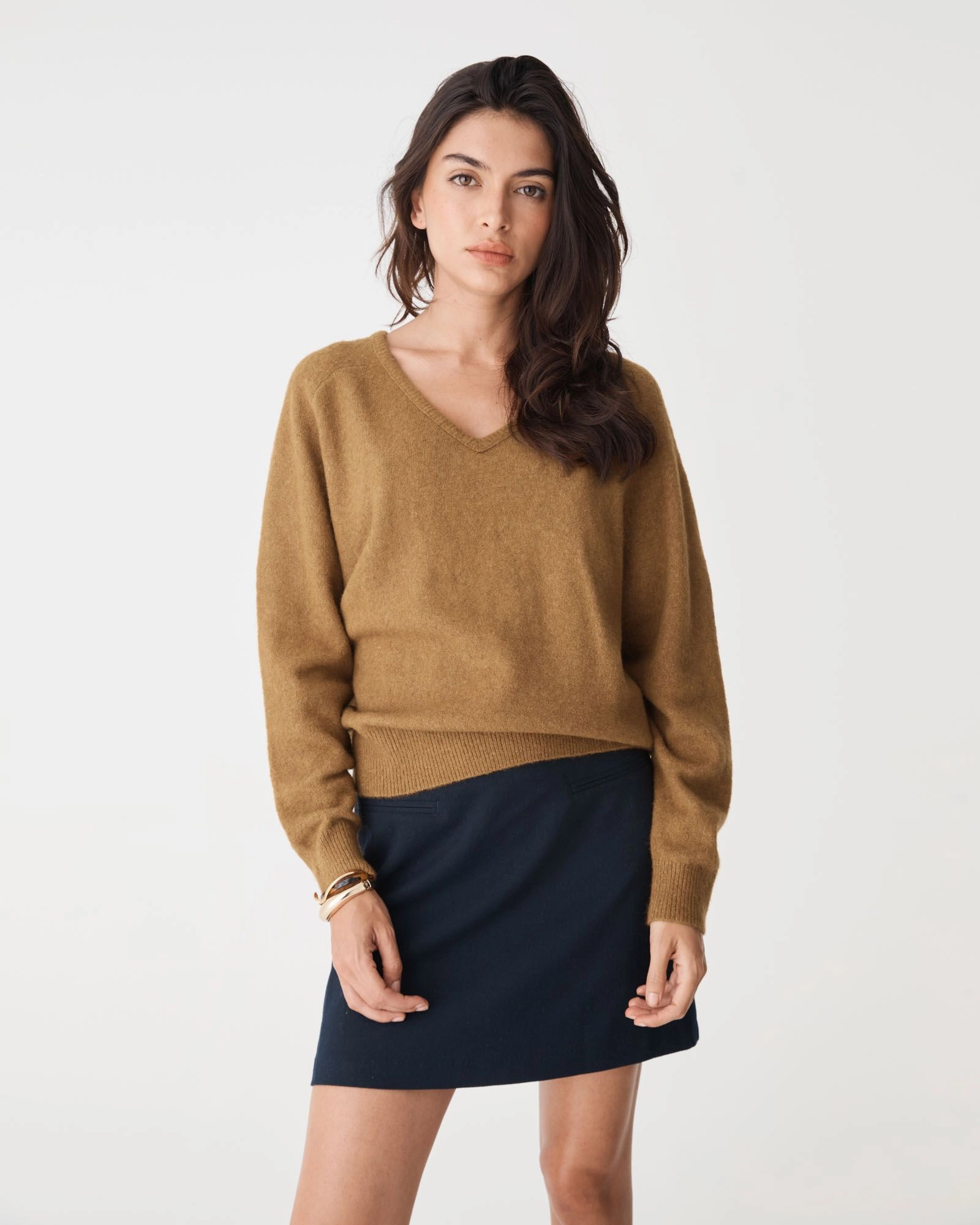 Forcast Clothing - Octavia V-Neck Jumper