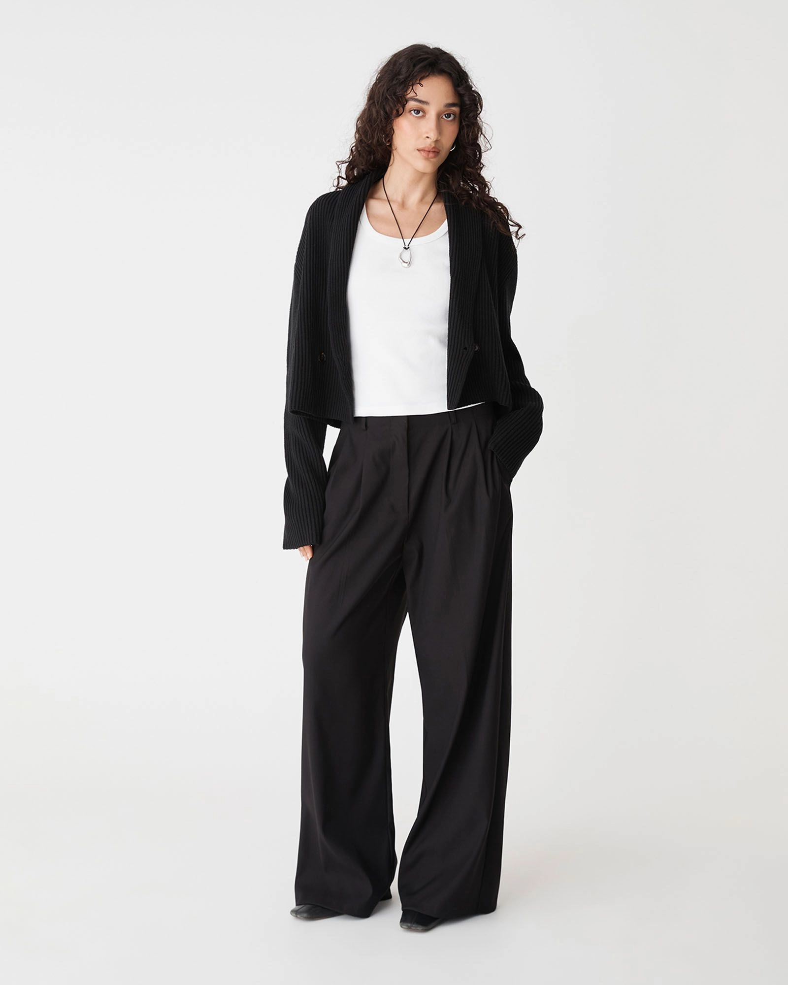 Forcast Clothing - Avery Shawl Collar Cardigan