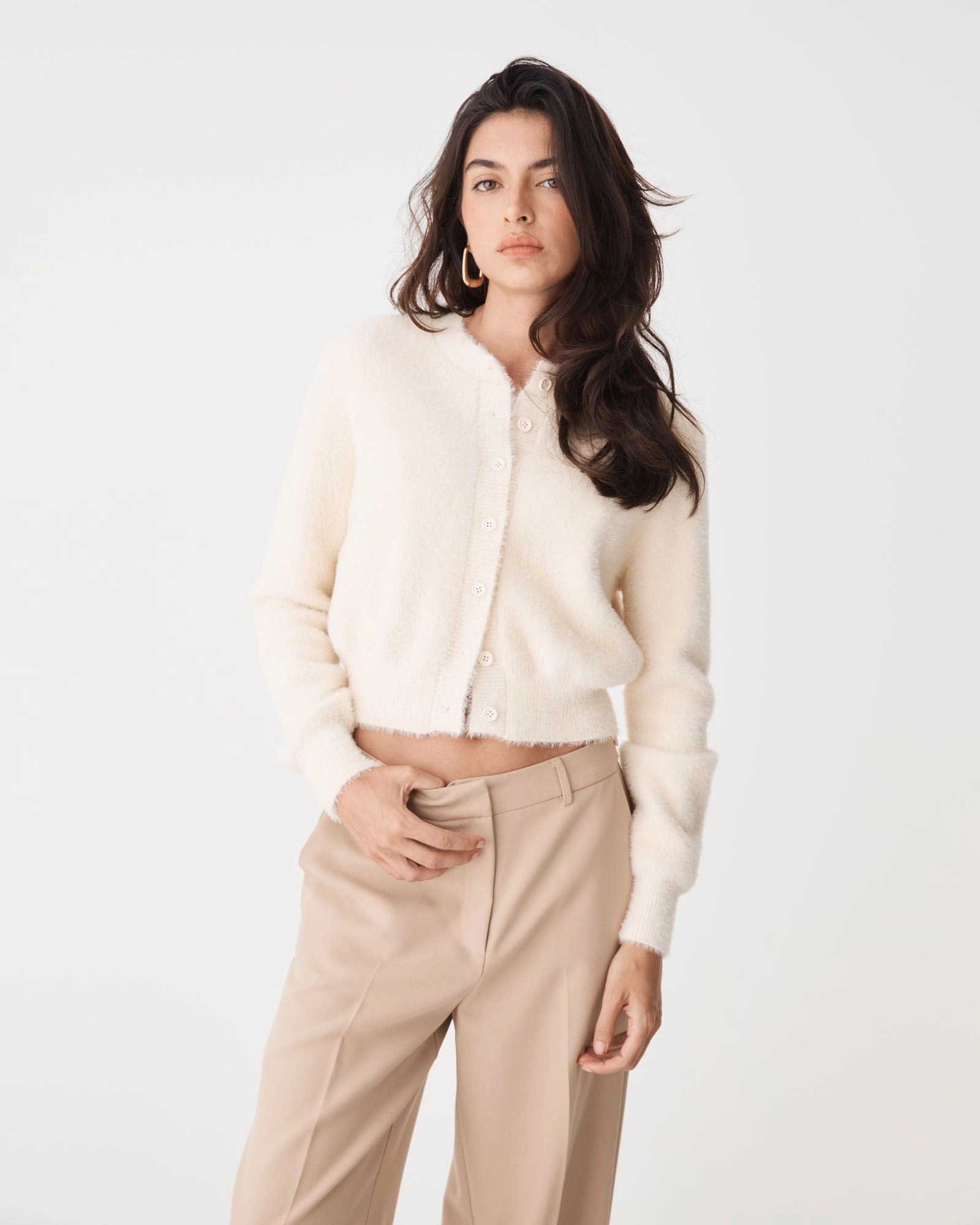 Forcast Clothing - Vanessa Fluffy Cardigan