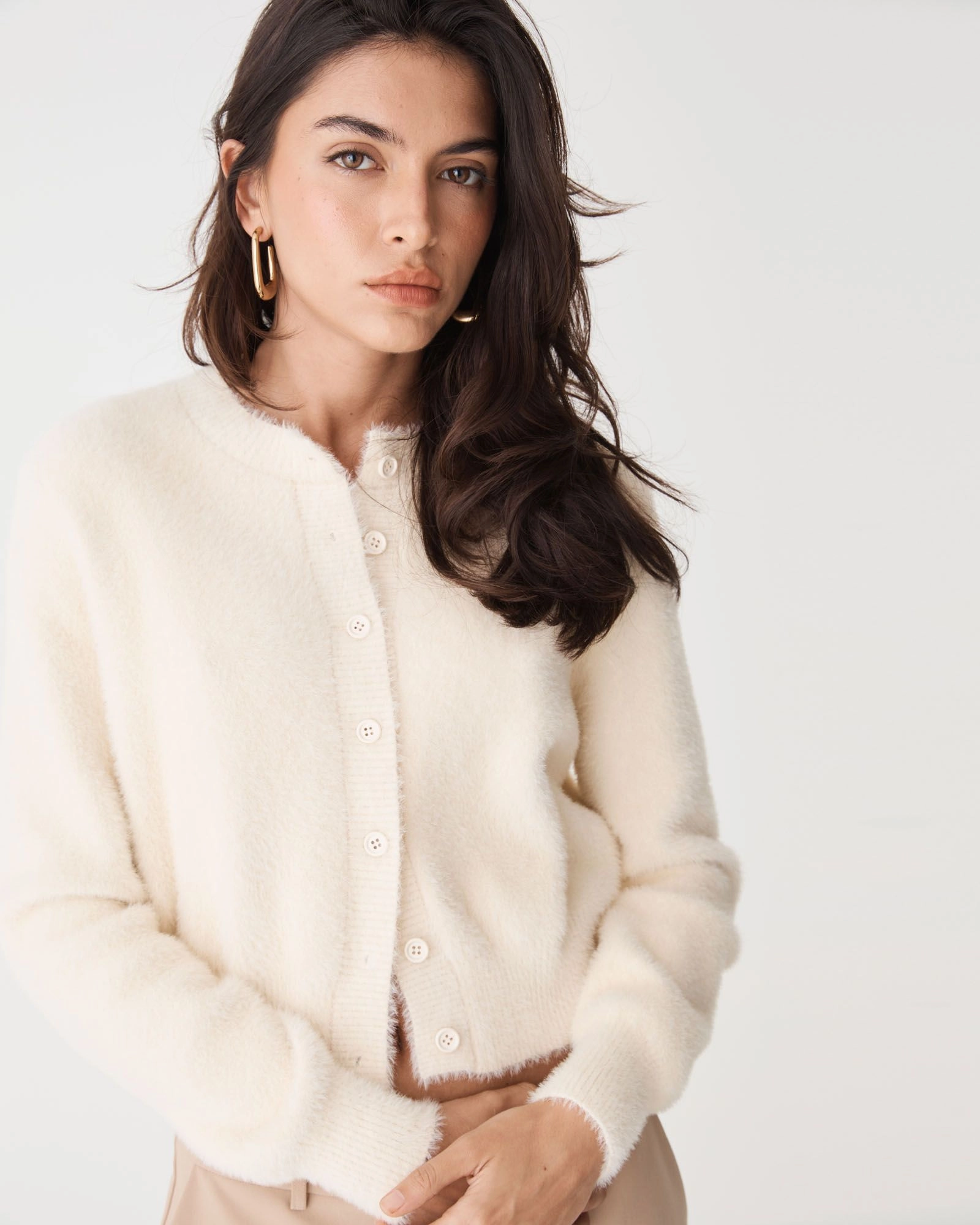 Forcast Clothing - Vanessa Fluffy Cardigan