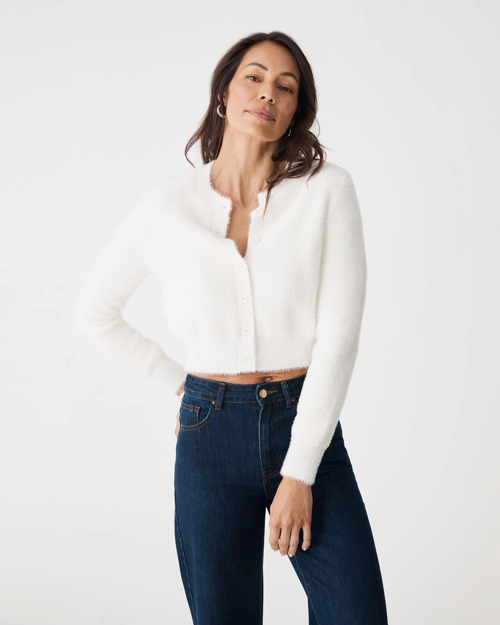 Forcast Clothing - Vanessa Fluffy Cardigan