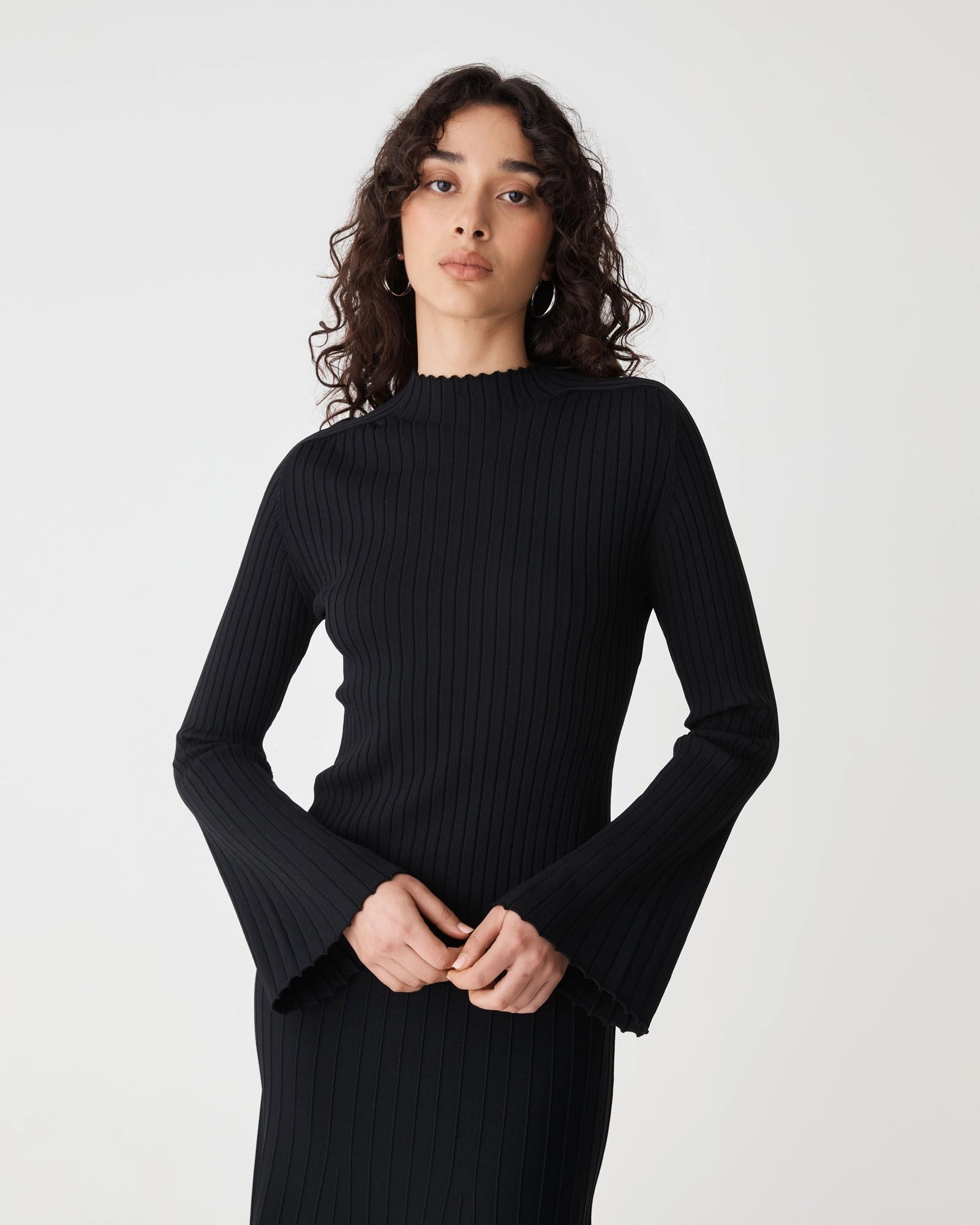 Forcast Clothing - Nevaeh Bell Sleeve Knit