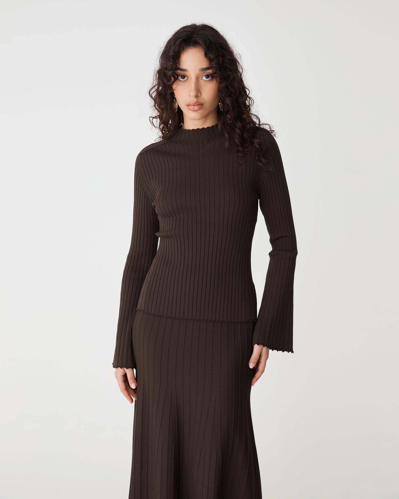 Forcast Clothing - Nevaeh Bell Sleeve Knit