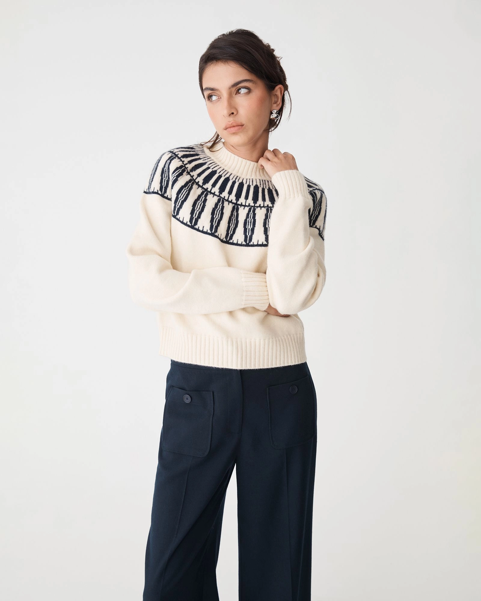 Forcast Clothing - Allegra Fair Isle Sweater