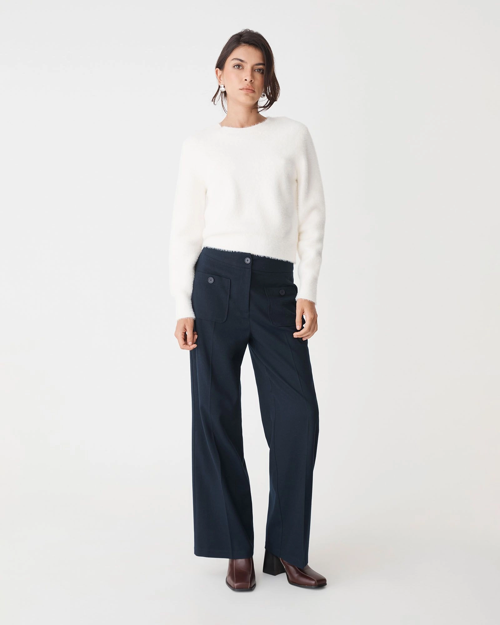 Forcast Clothing - Vanessa Fluffy Jumper