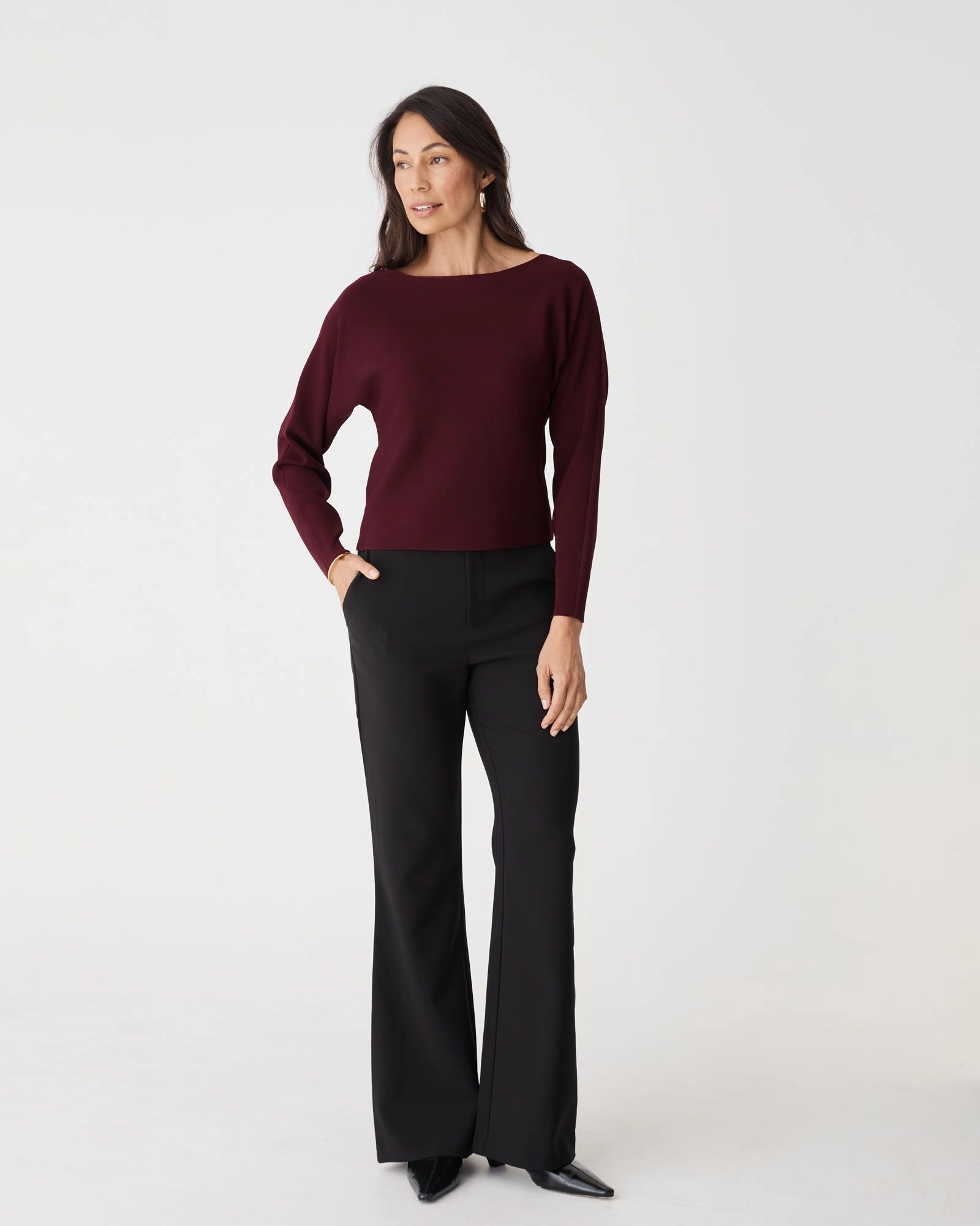 Forcast Clothing - Jamie Dolman Sleeve Knit