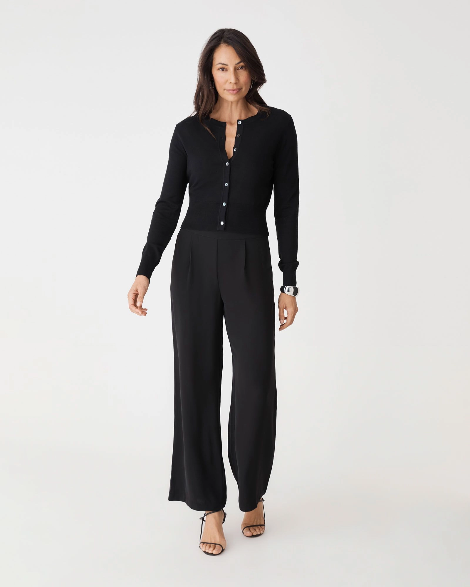 Forcast Clothing - Jessie Crew Neck Cardigan