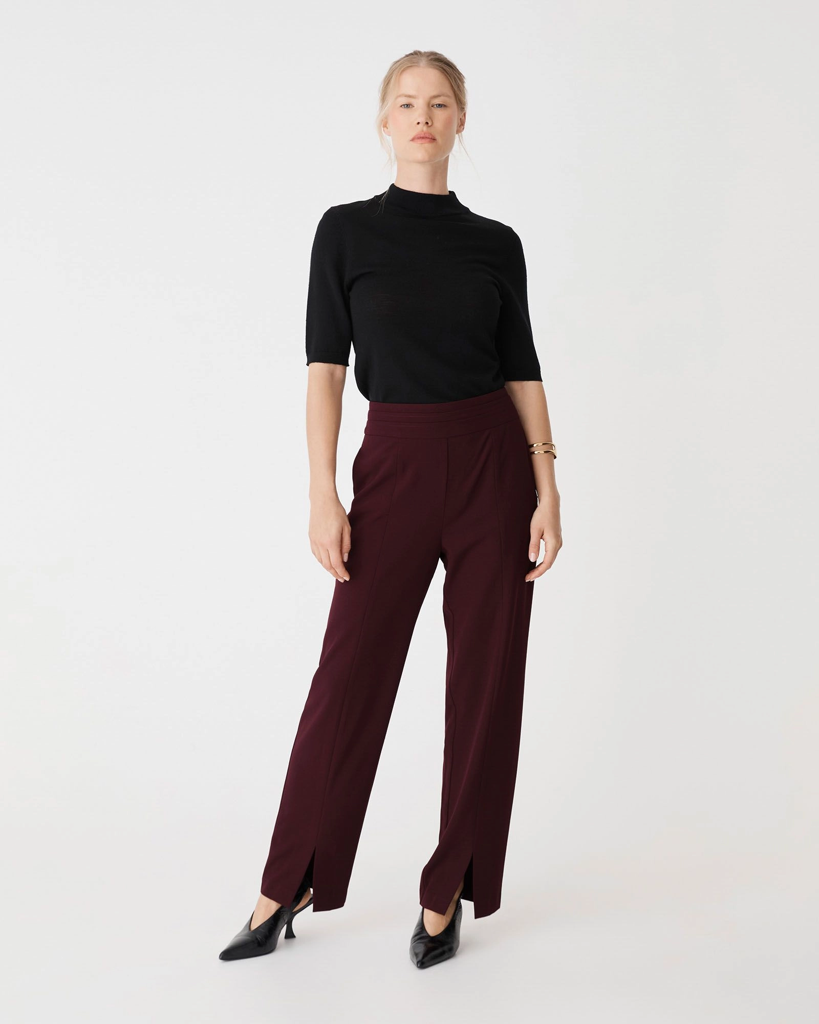 Forcast Clothing - Tilda Split Hem Pants