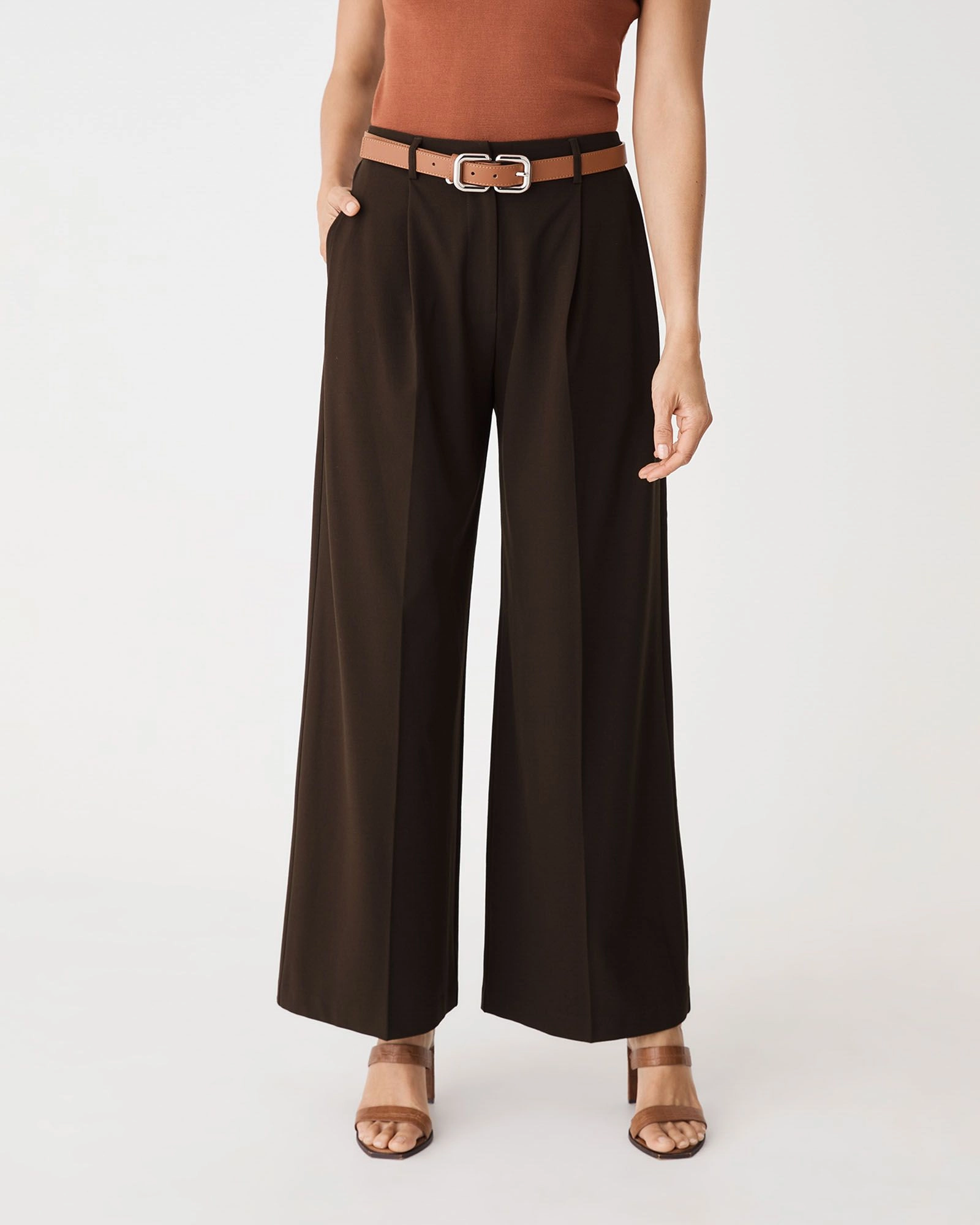 Forcast Clothing - Margot Pleated Pants