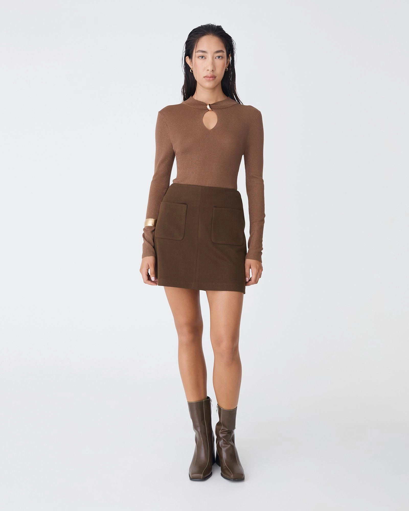 Forcast Clothing - Bridget Mini Skirt