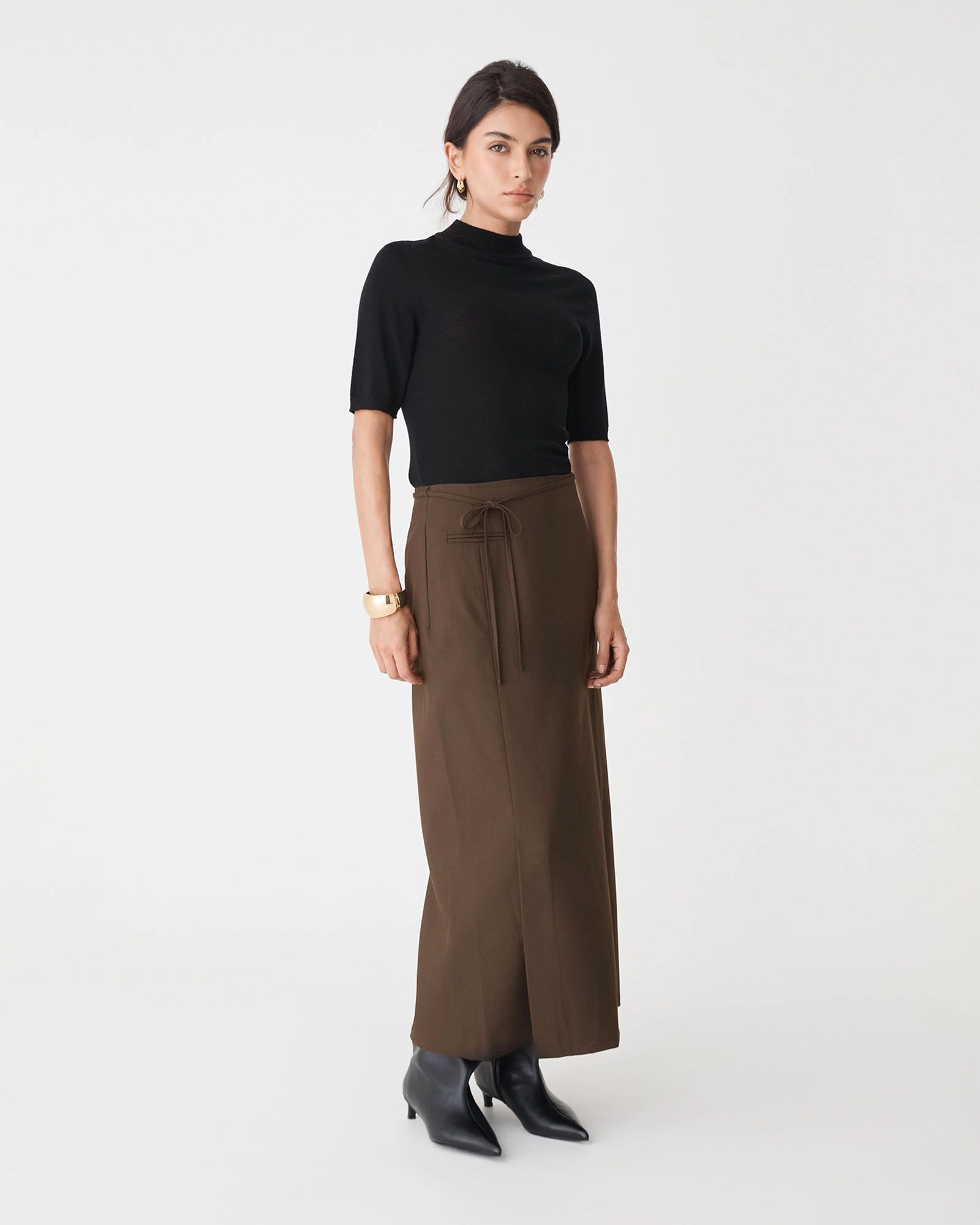 Forcast Clothing - Greta Column Skirt