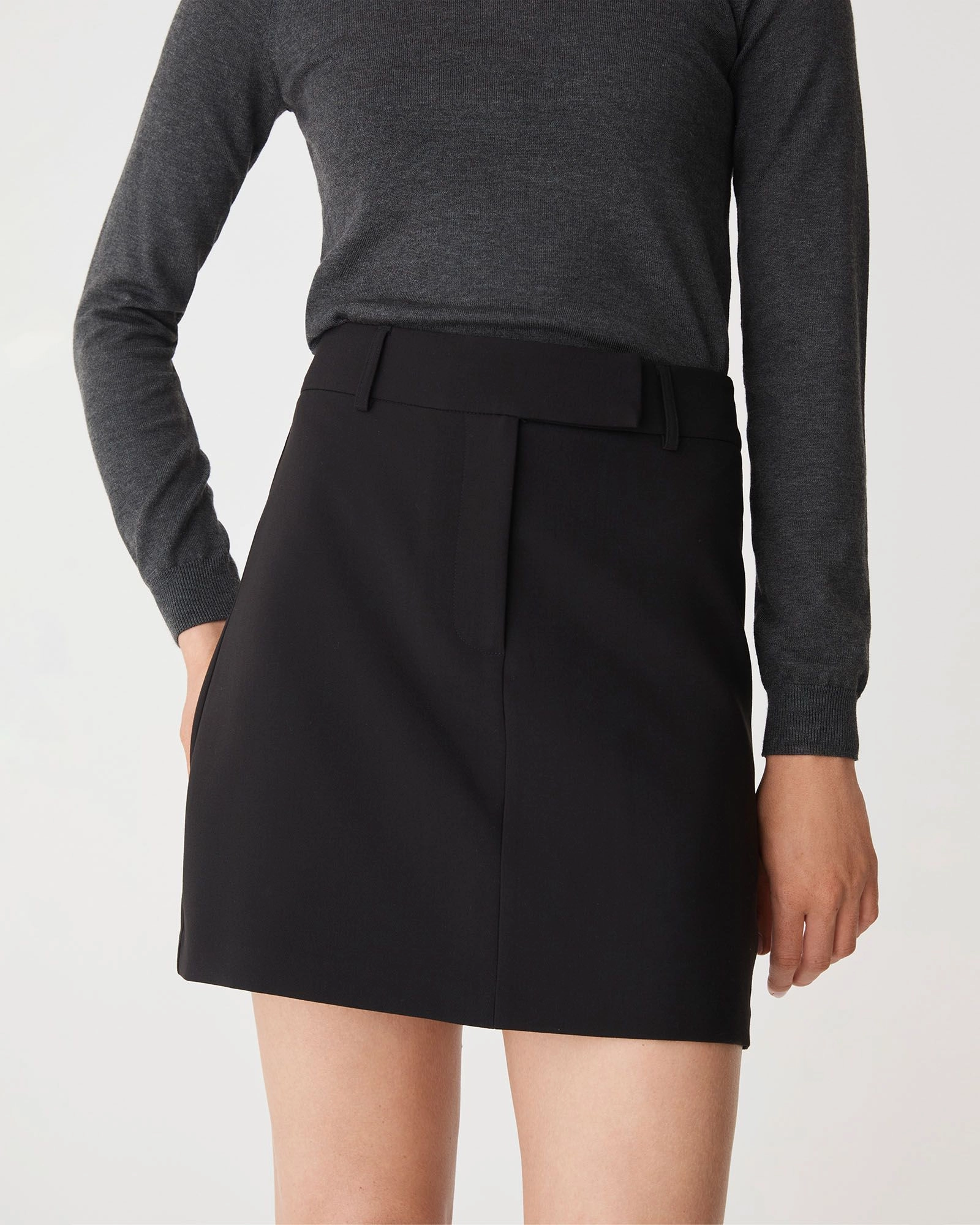 Forcast Clothing - Nikki Straight Mini Skirt