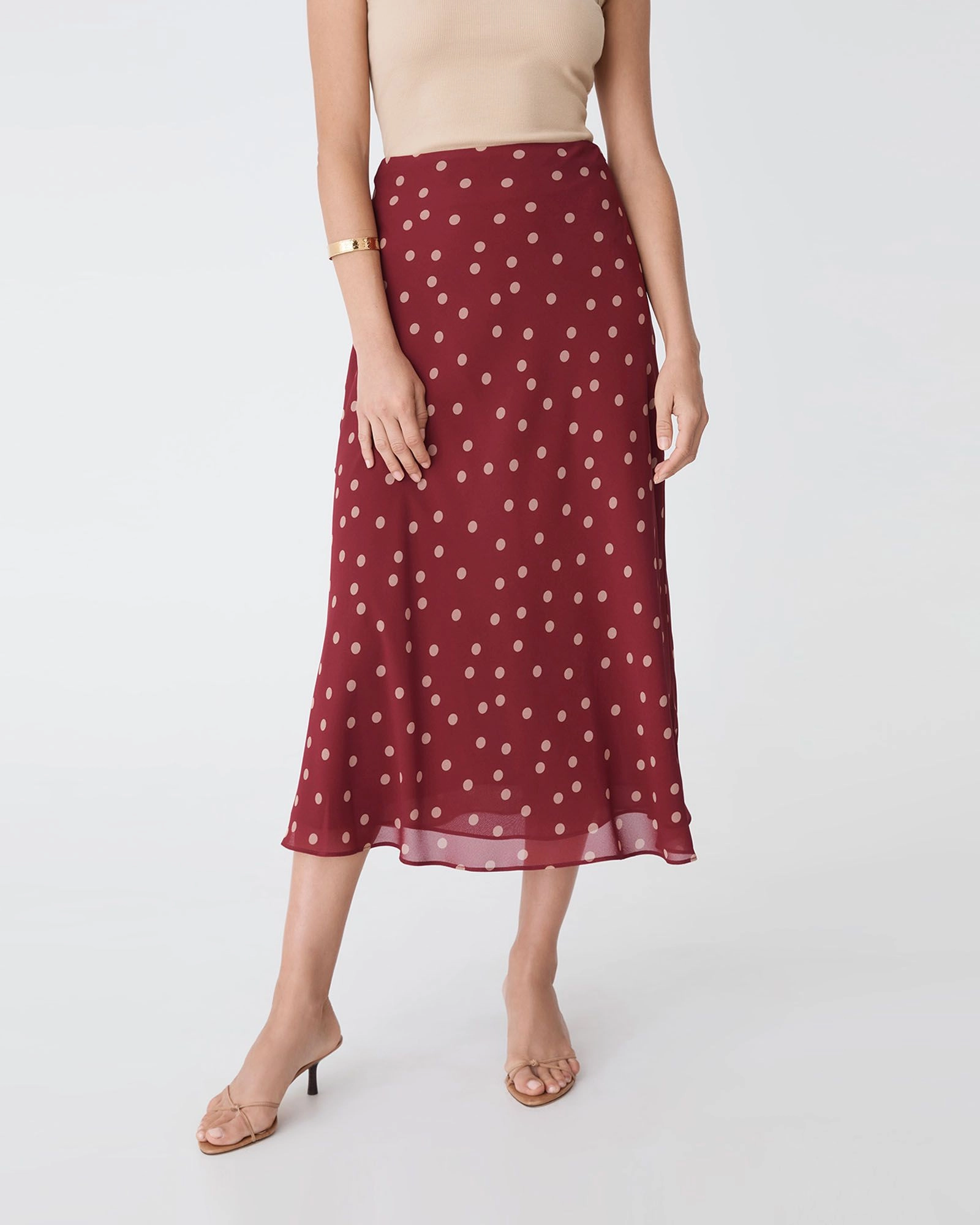 Forcast Clothing - Lottie Printed Skirt