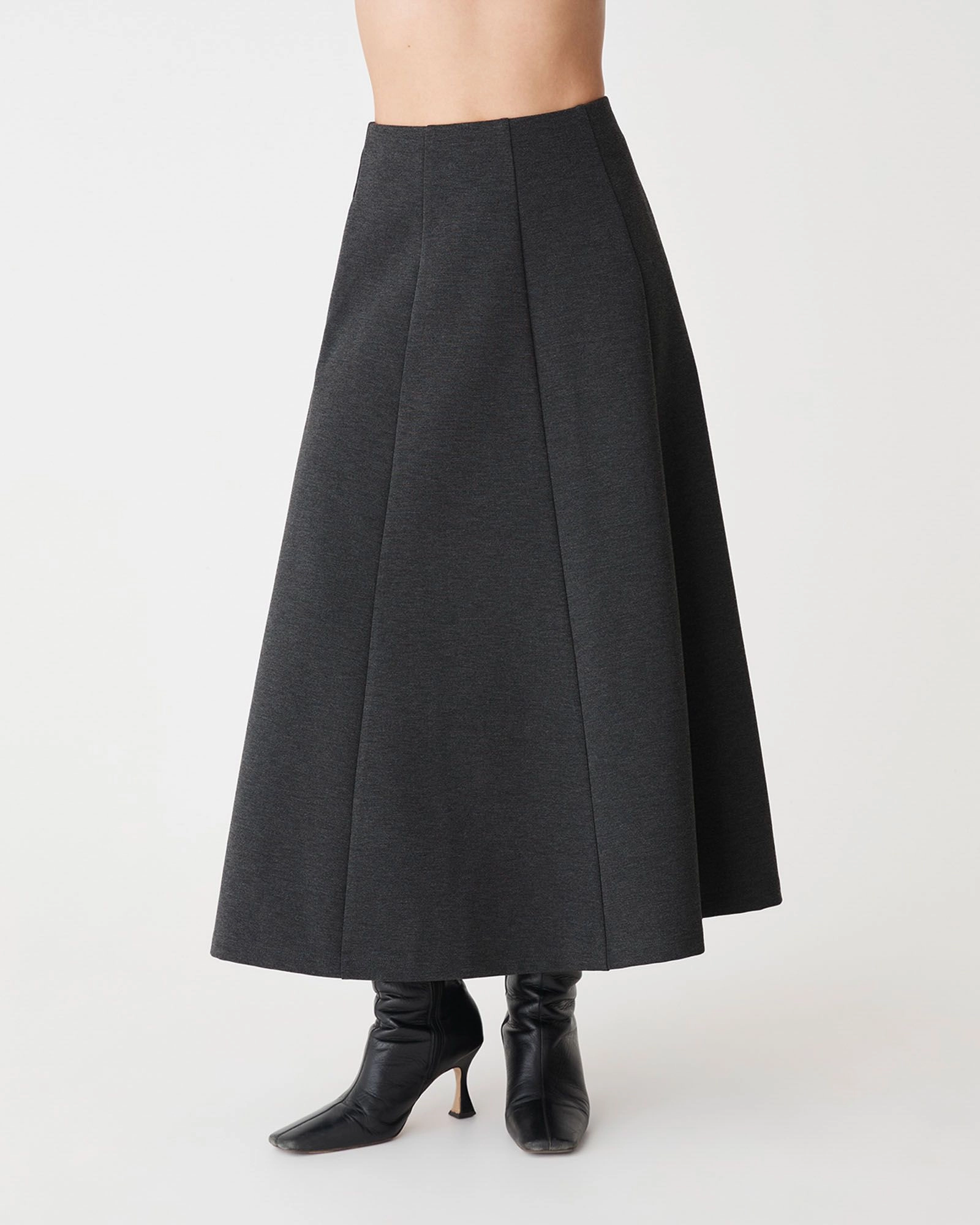 Forcast Clothing - Janice A-Line Ponte Skirt