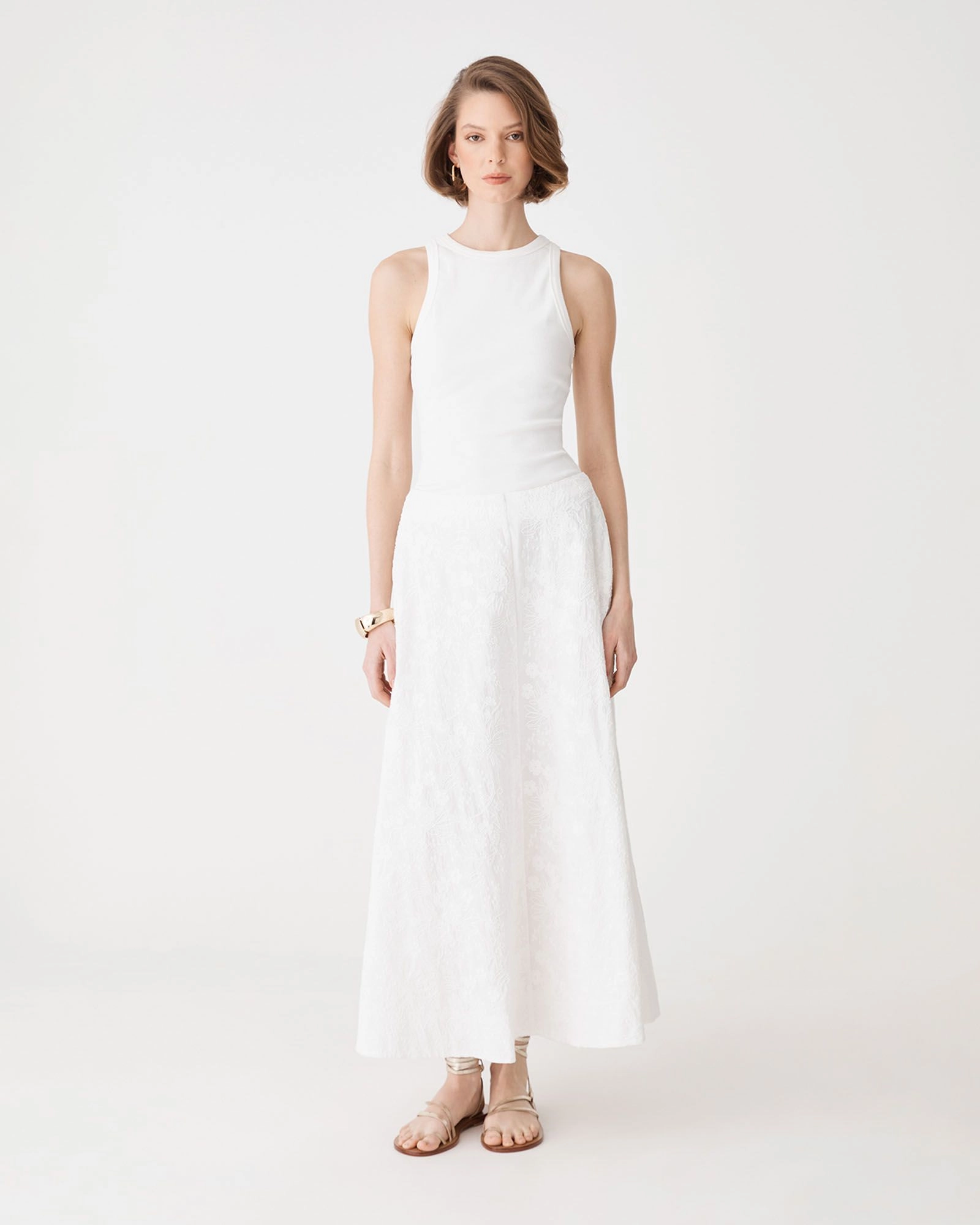 Forcast Clothing - Eloise Embroidered Skirt