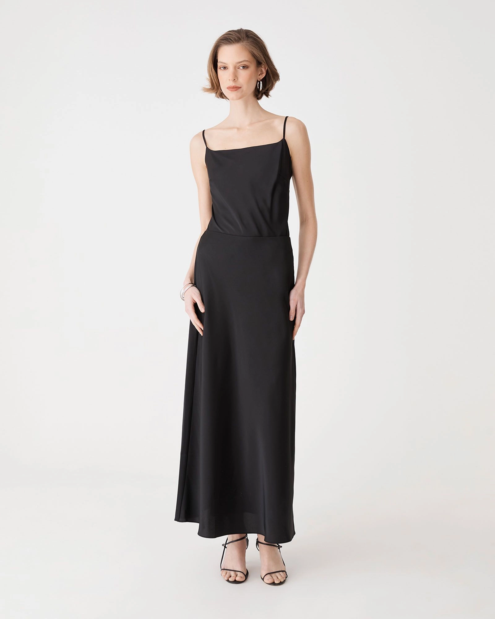 Forcast Clothing - Louise Bias Satin Skirt