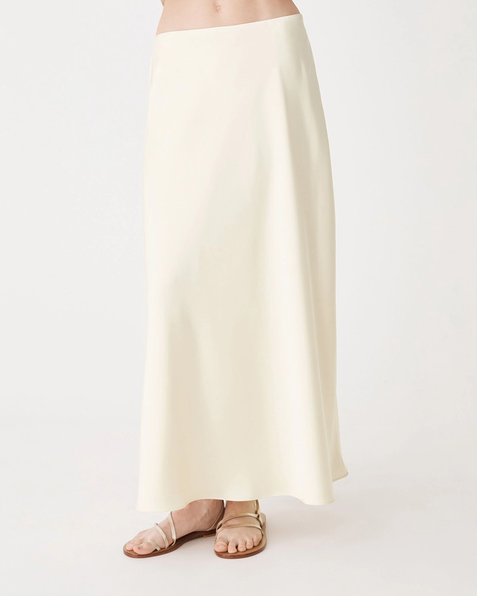 Forcast Clothing - Louise Bias Satin Skirt