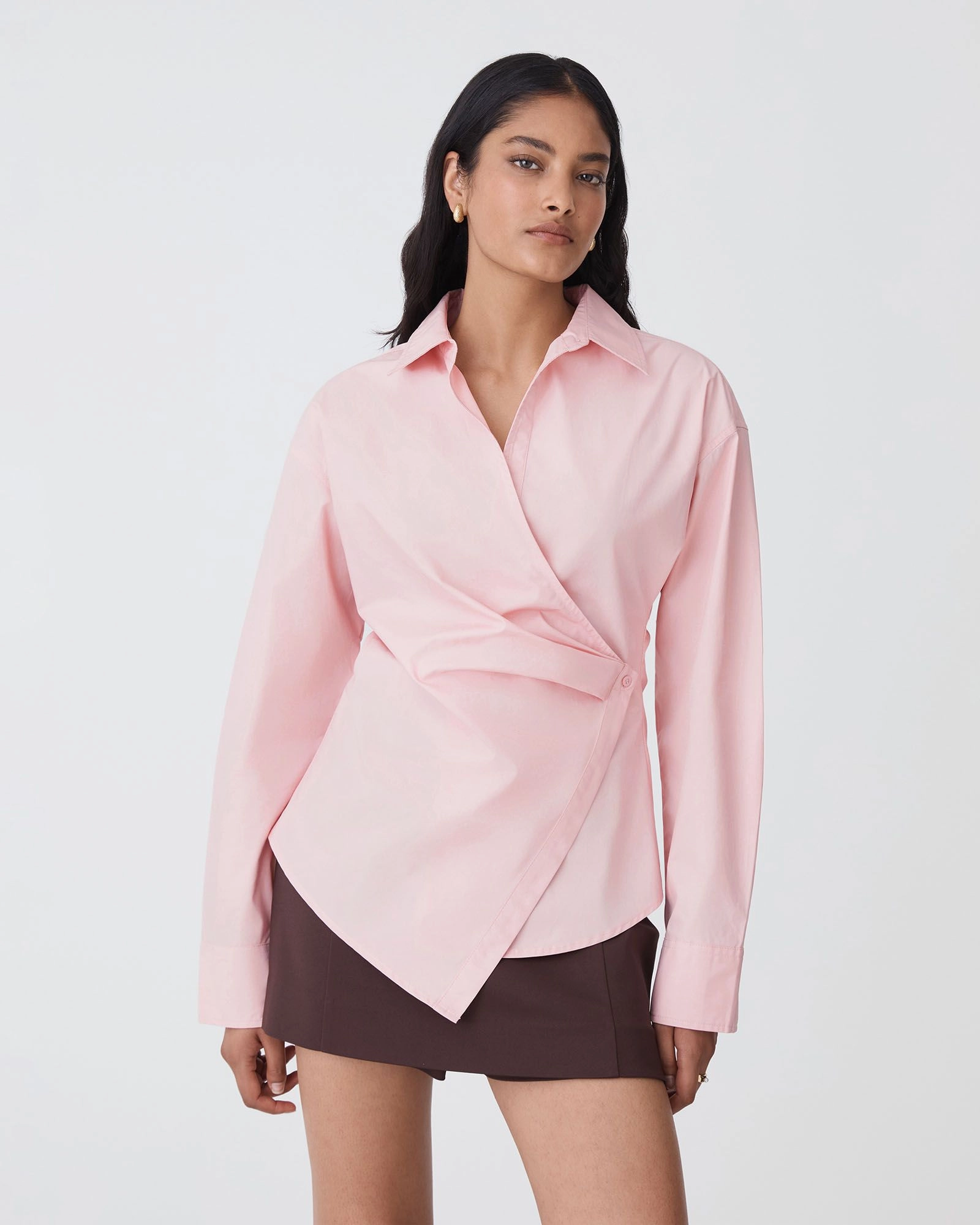 Forcast Clothing - Katrina Wrap Shirt