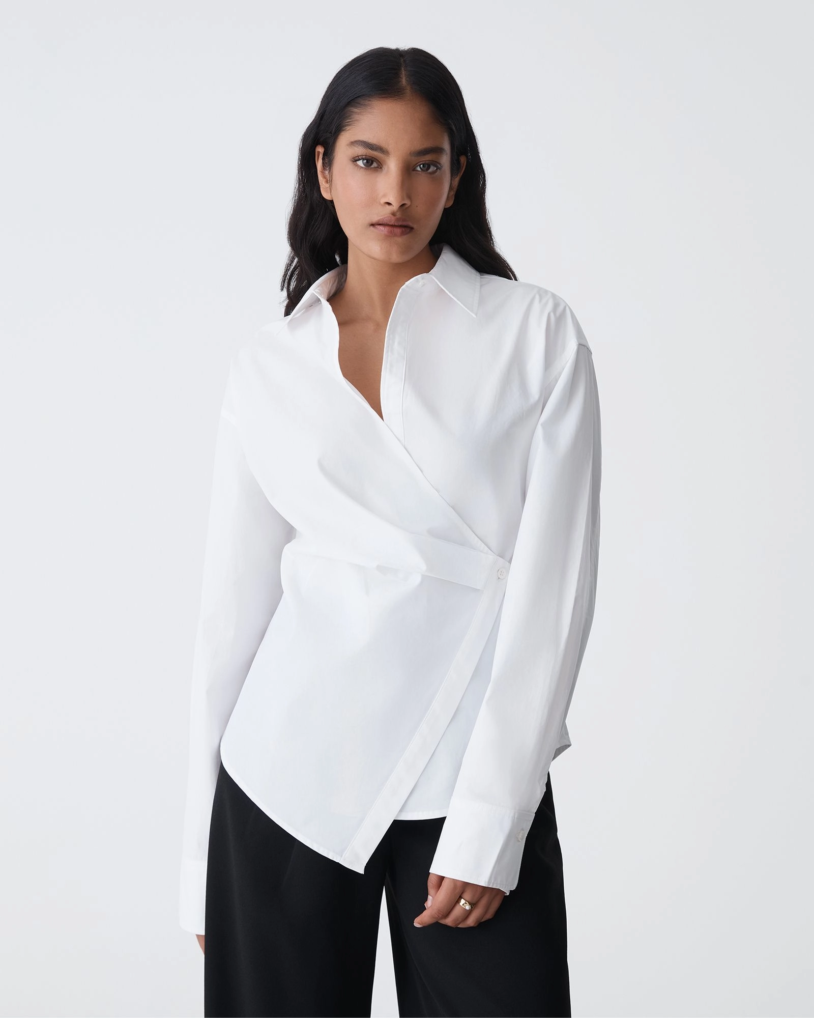 Forcast Clothing - Katrina Wrap Shirt