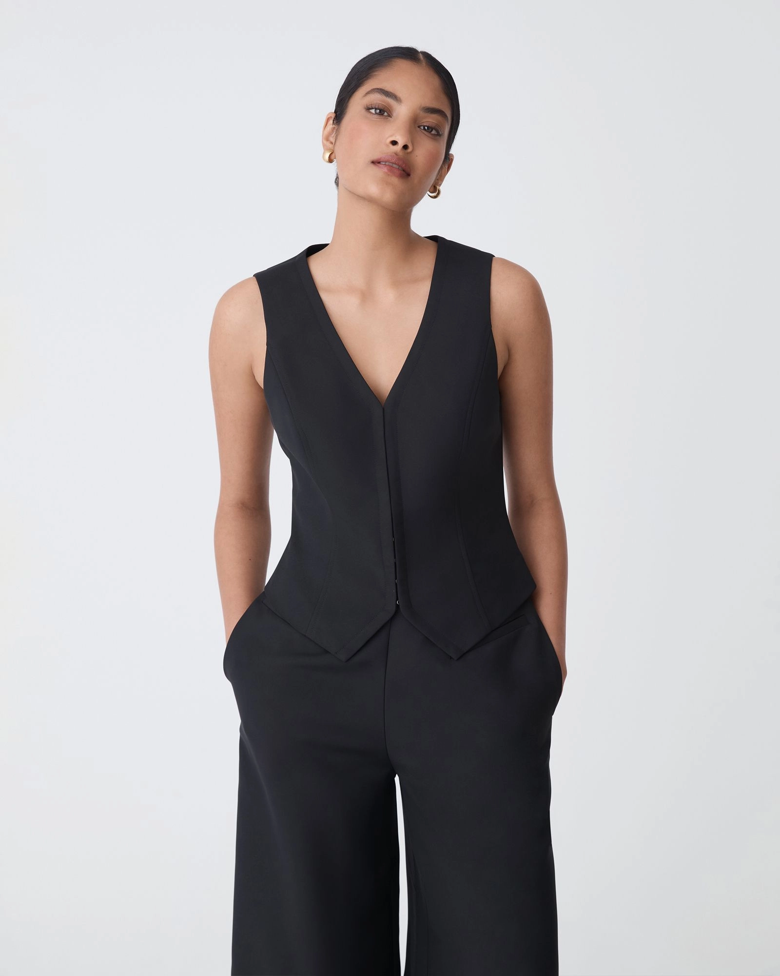 Forcast Clothing - Dakota V-Neck Vest