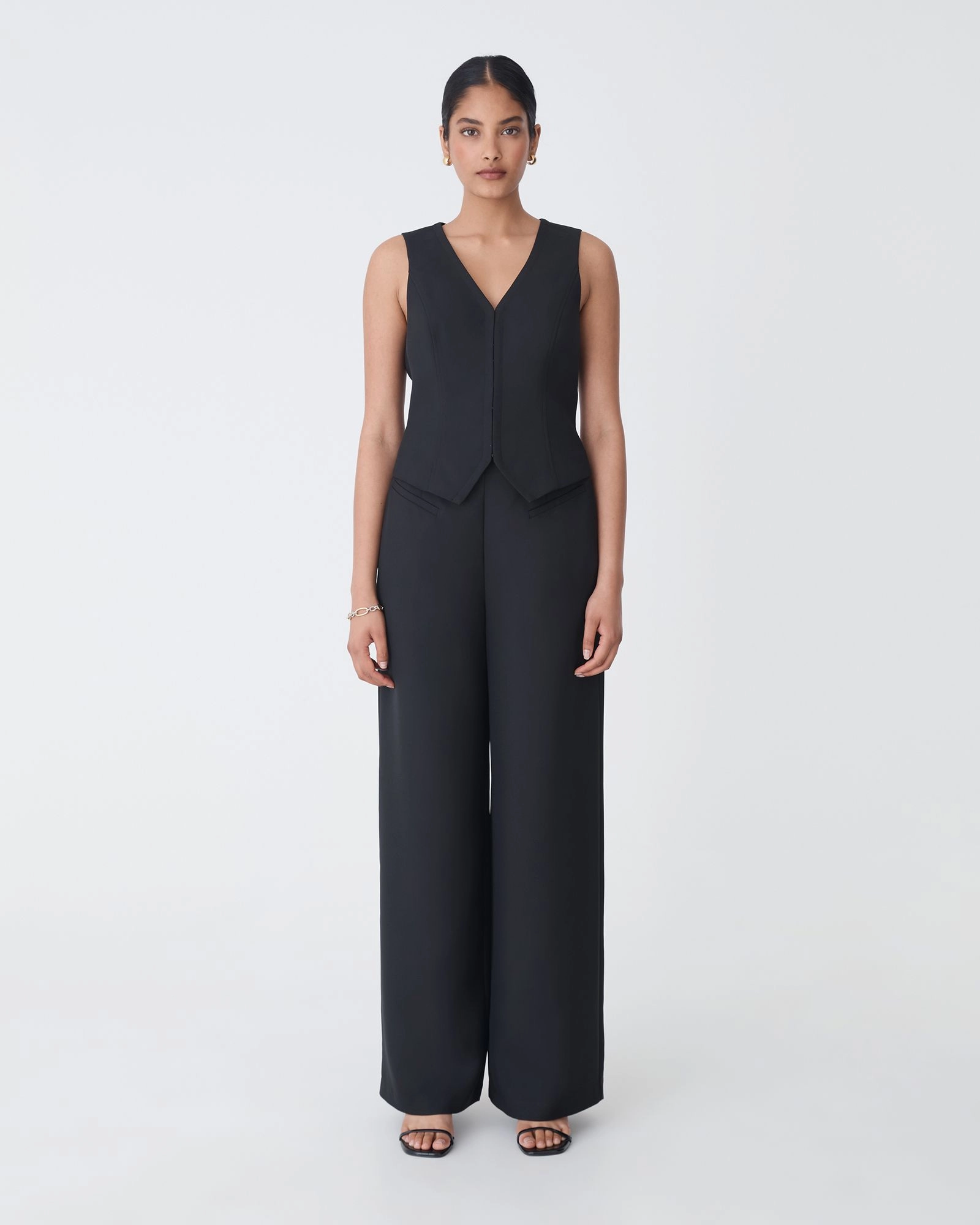 Forcast Clothing - Dakota V-Neck Vest