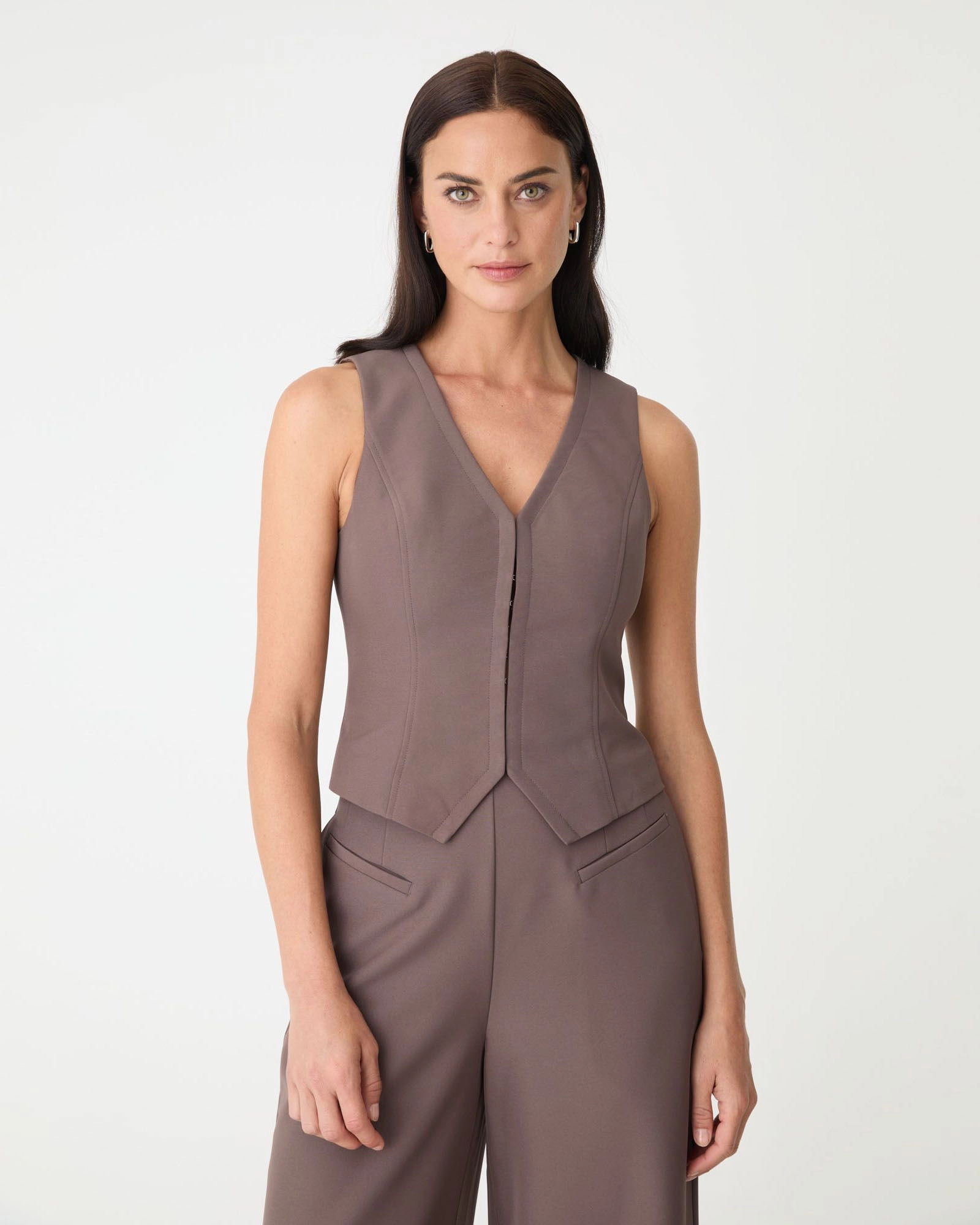 Forcast Clothing - Dakota V-Neck Vest