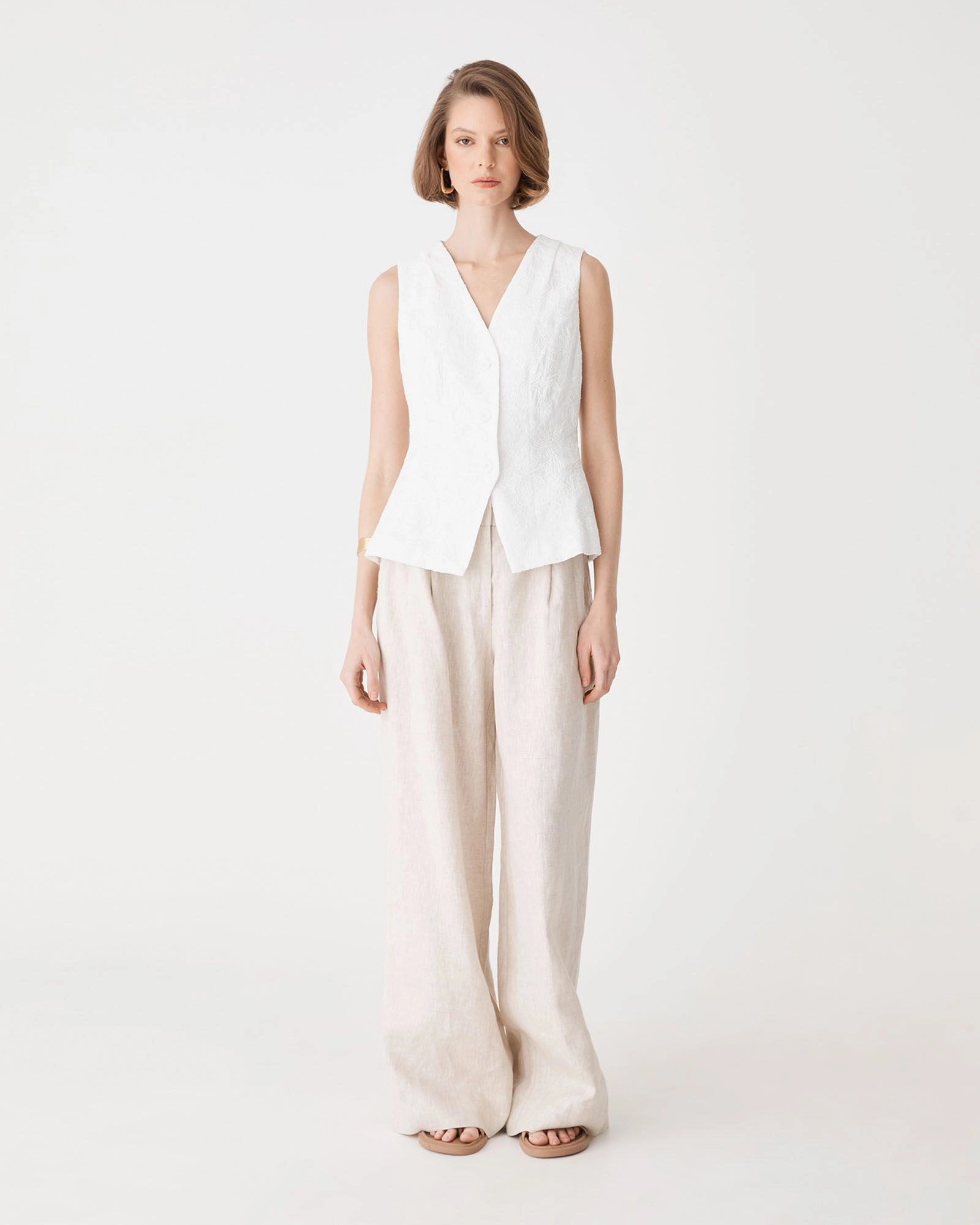 Forcast Clothing - Eloise Embroidered Top