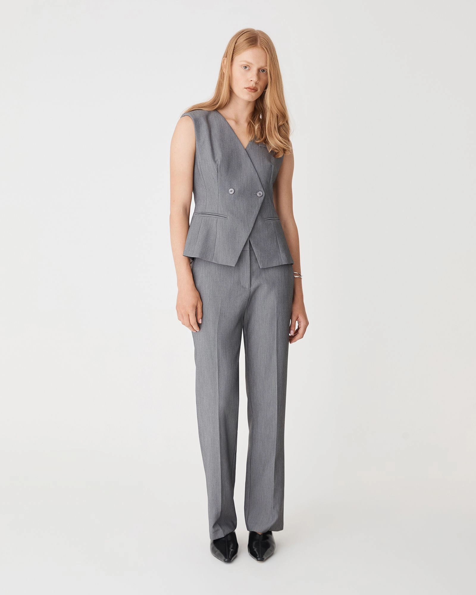 Forcast Clothing - Nikki Collarless Vest