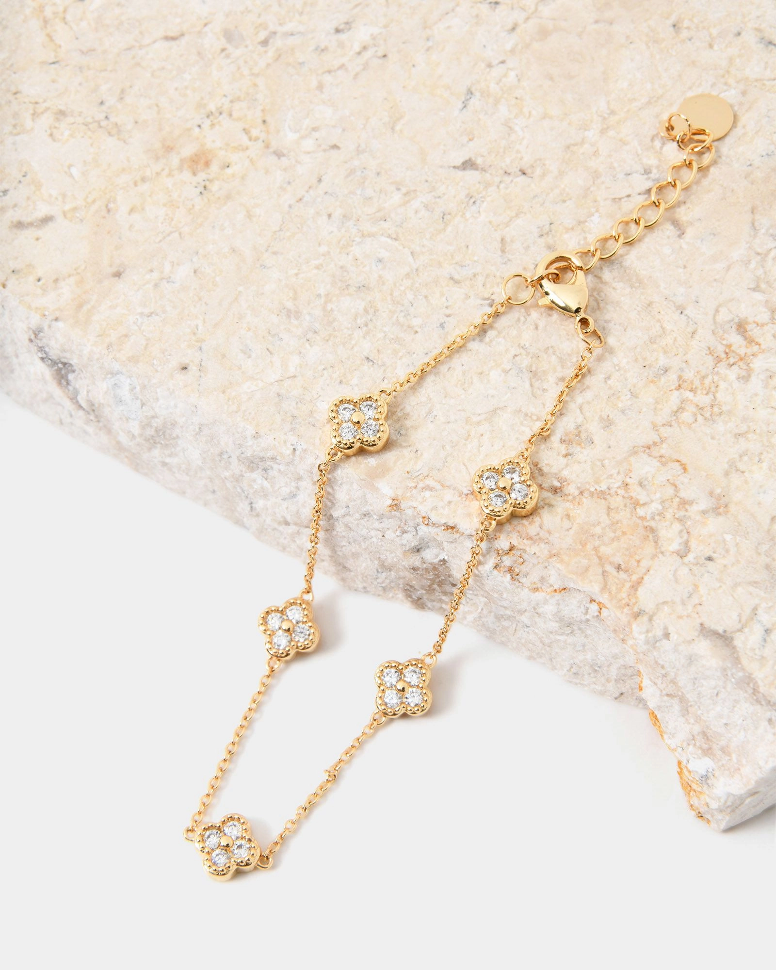Forcast Clothing - Amora 16K Gold Plated Bracelet 