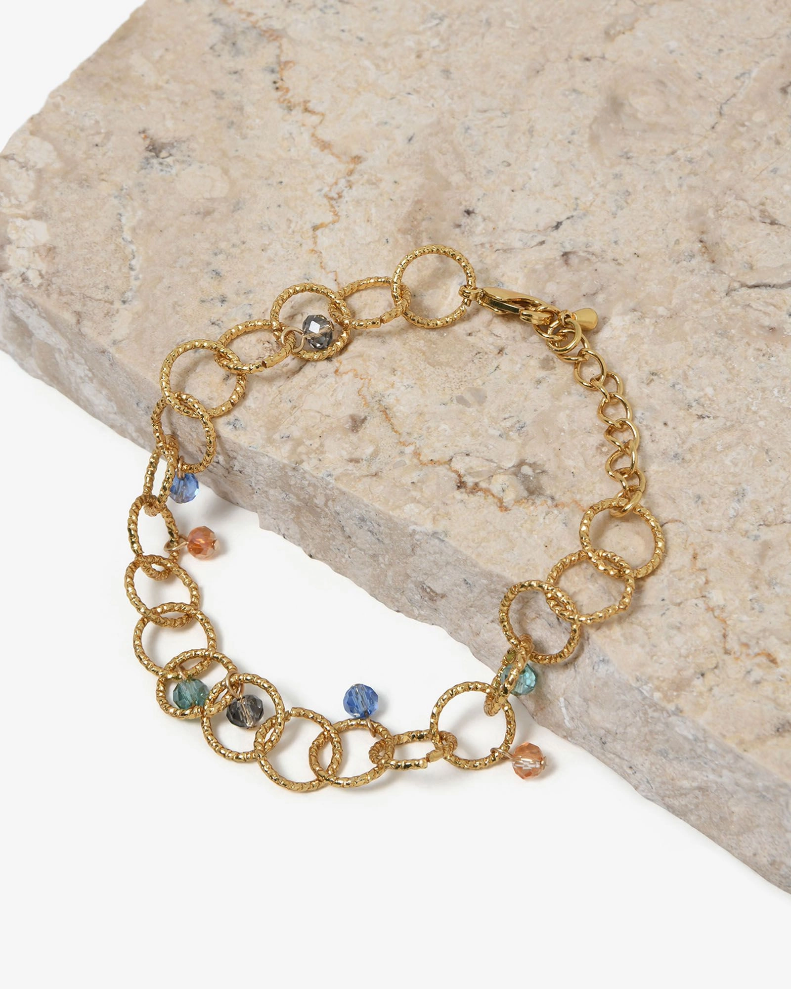 Forcast Accessories - Amaris Crystal Chain Bracelet
