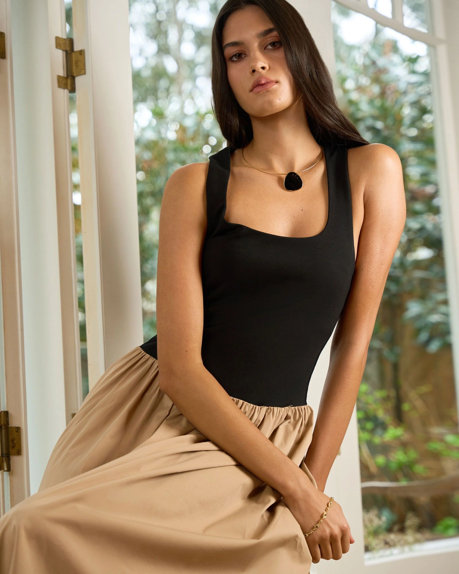 Forcast Accessories - Boho Eye Crystal Bracelet