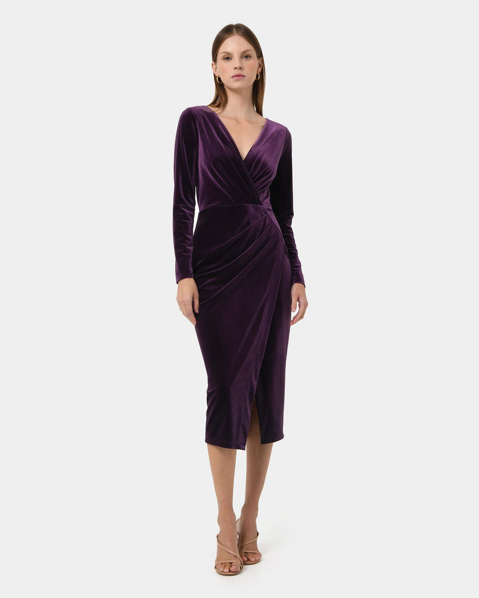 Forcast Clothing - Miabella Draped Dress