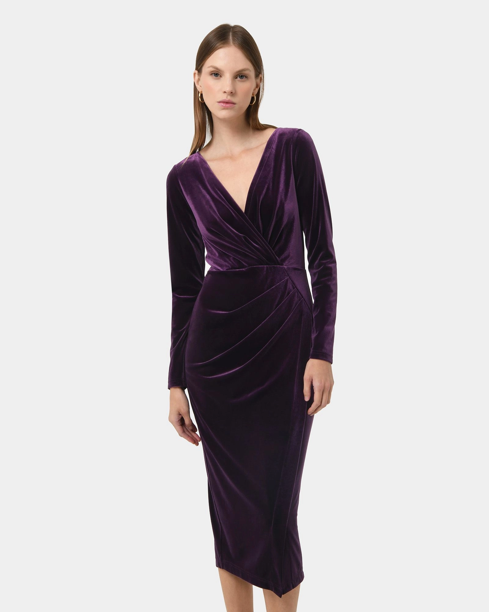 Forcast Clothing - Miabella Draped Dress