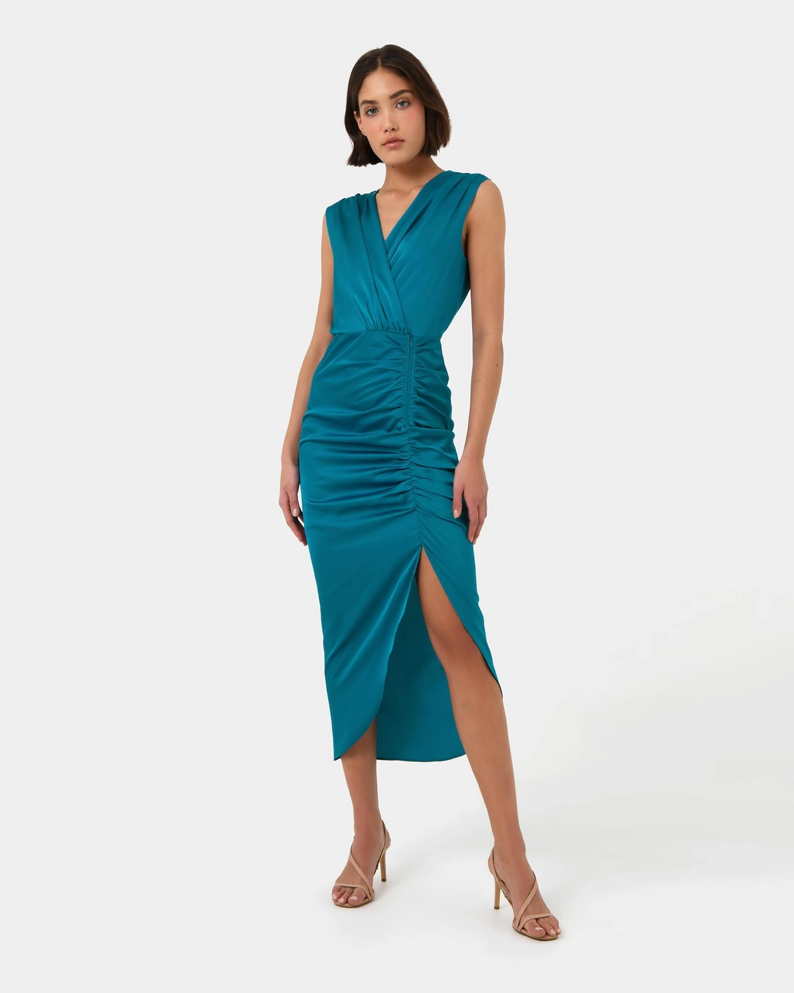 Forcast Clothing - Hayden Side Ruched Dress