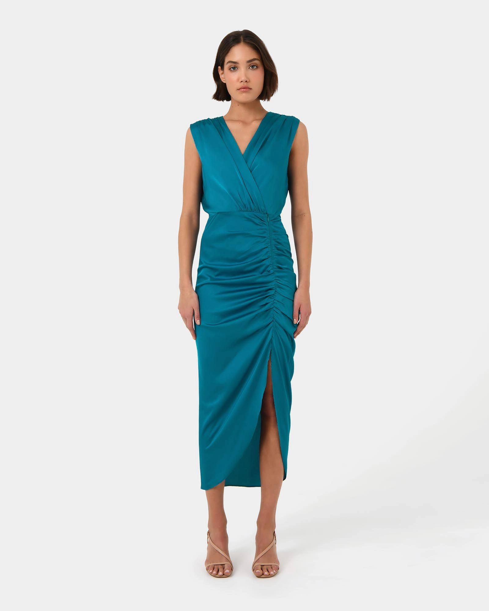 Forcast Clothing - Hayden Side Ruched Dress