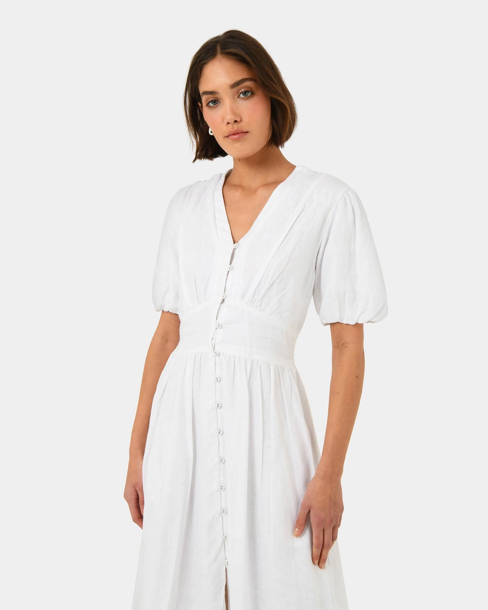 Forcast Clothing - Fernanda Linen Dress