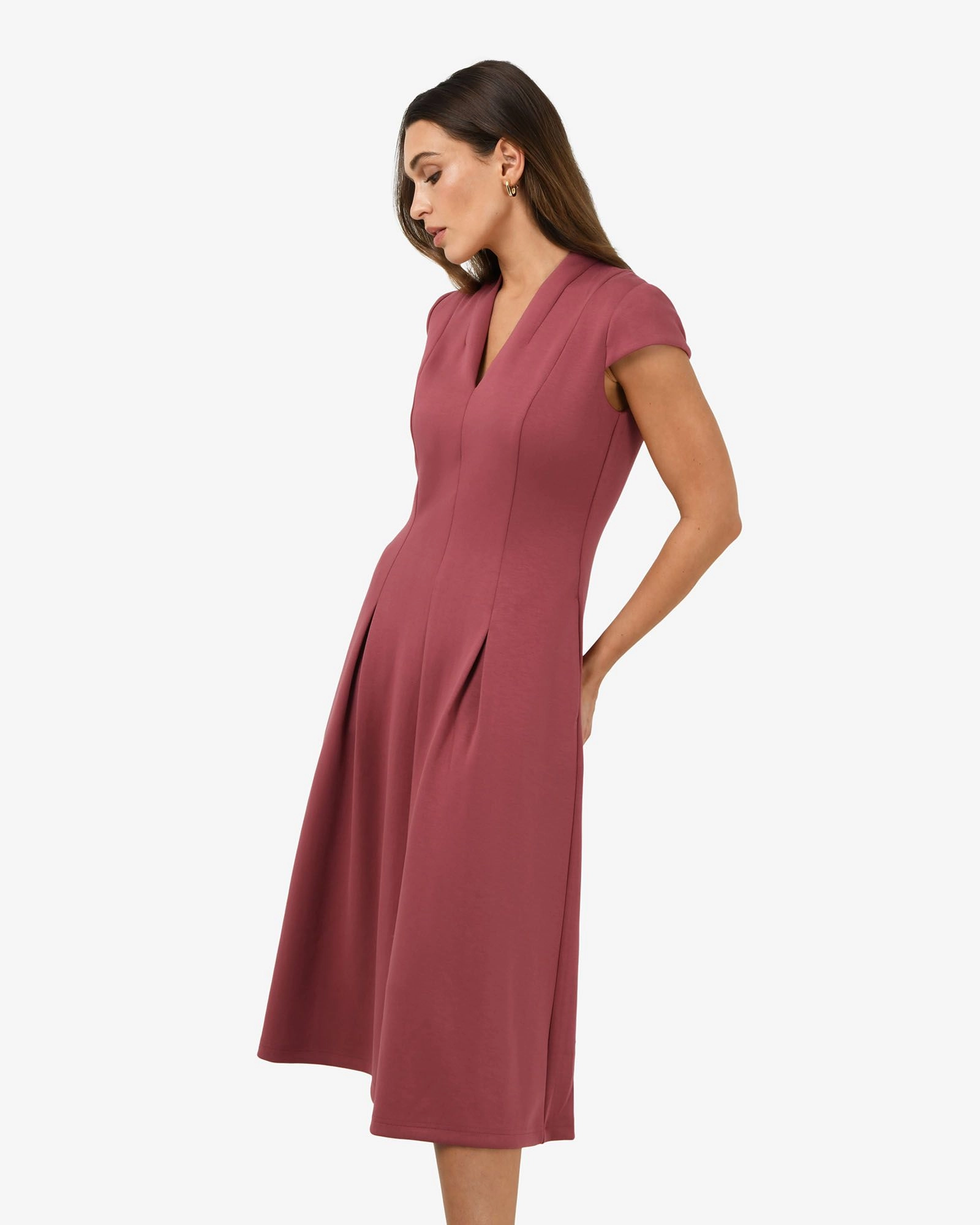 Forcast Clothing - Juno Panel Ponte Dress 