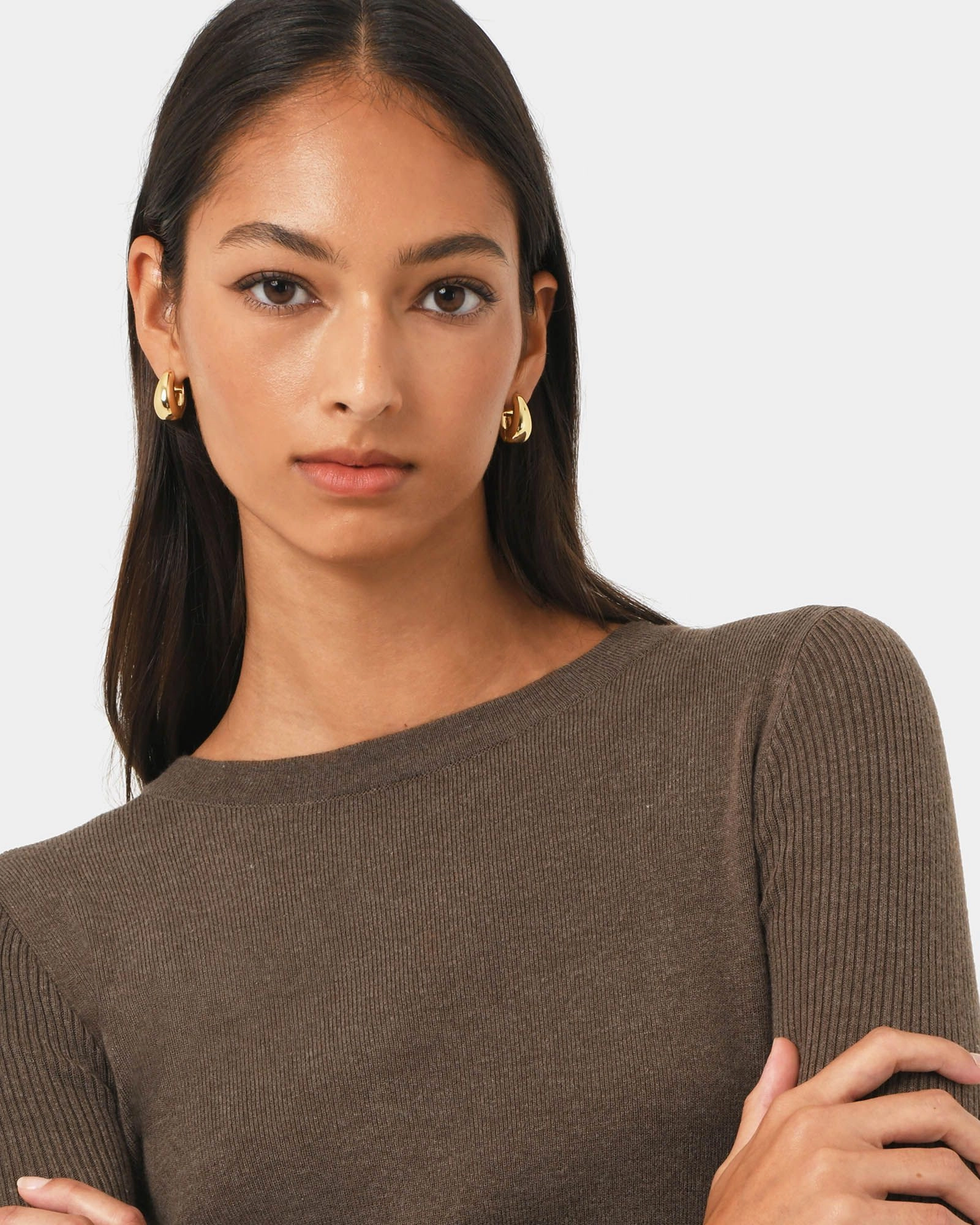 Forcast Accessories - Athena Gold Earrings