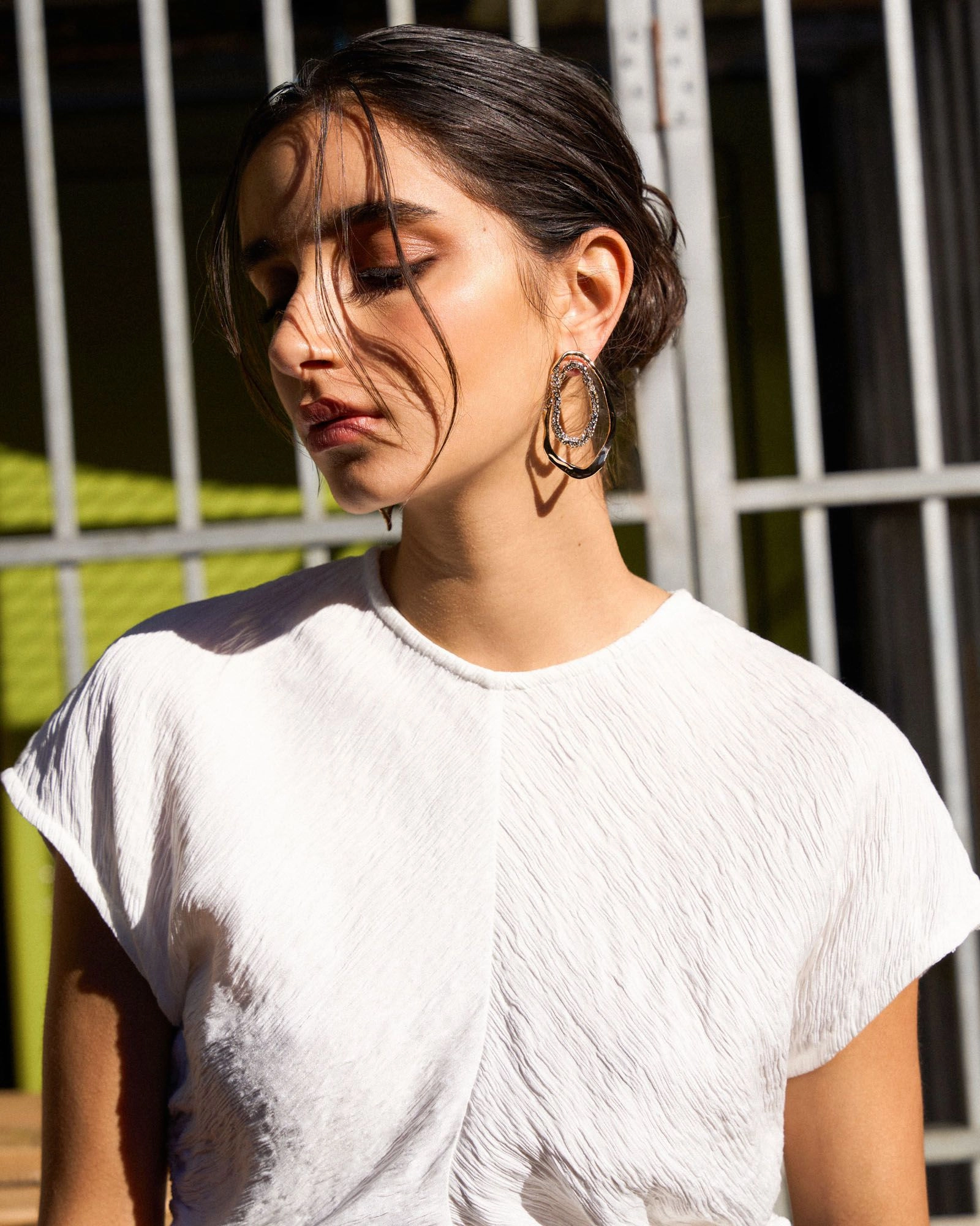 Forcast Accessories - Amara Organic Shaped Earring