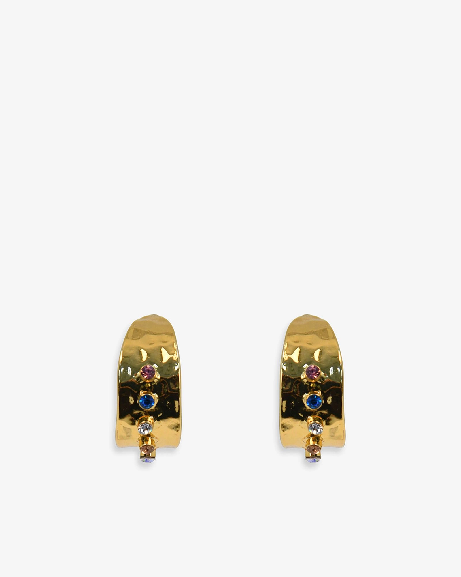 Forcast Accessories - Amaris Gold Hoop Earrings