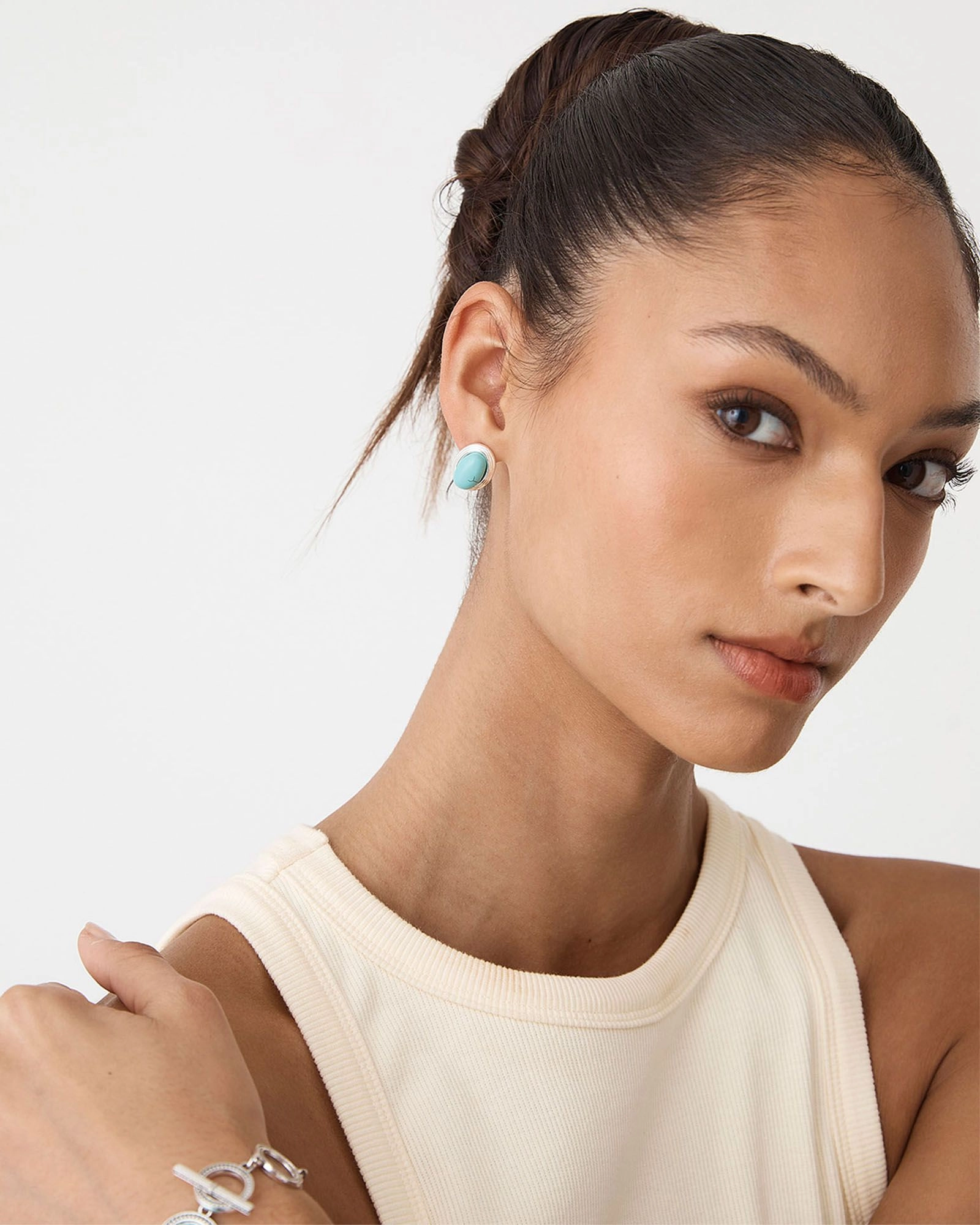 Forcast Accessories - Sienna Stone Earrings