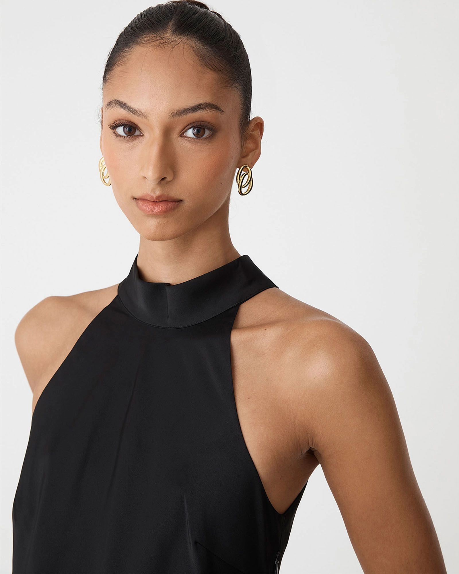 Forcast Clothing - Lupita Gold Loop Earrings 