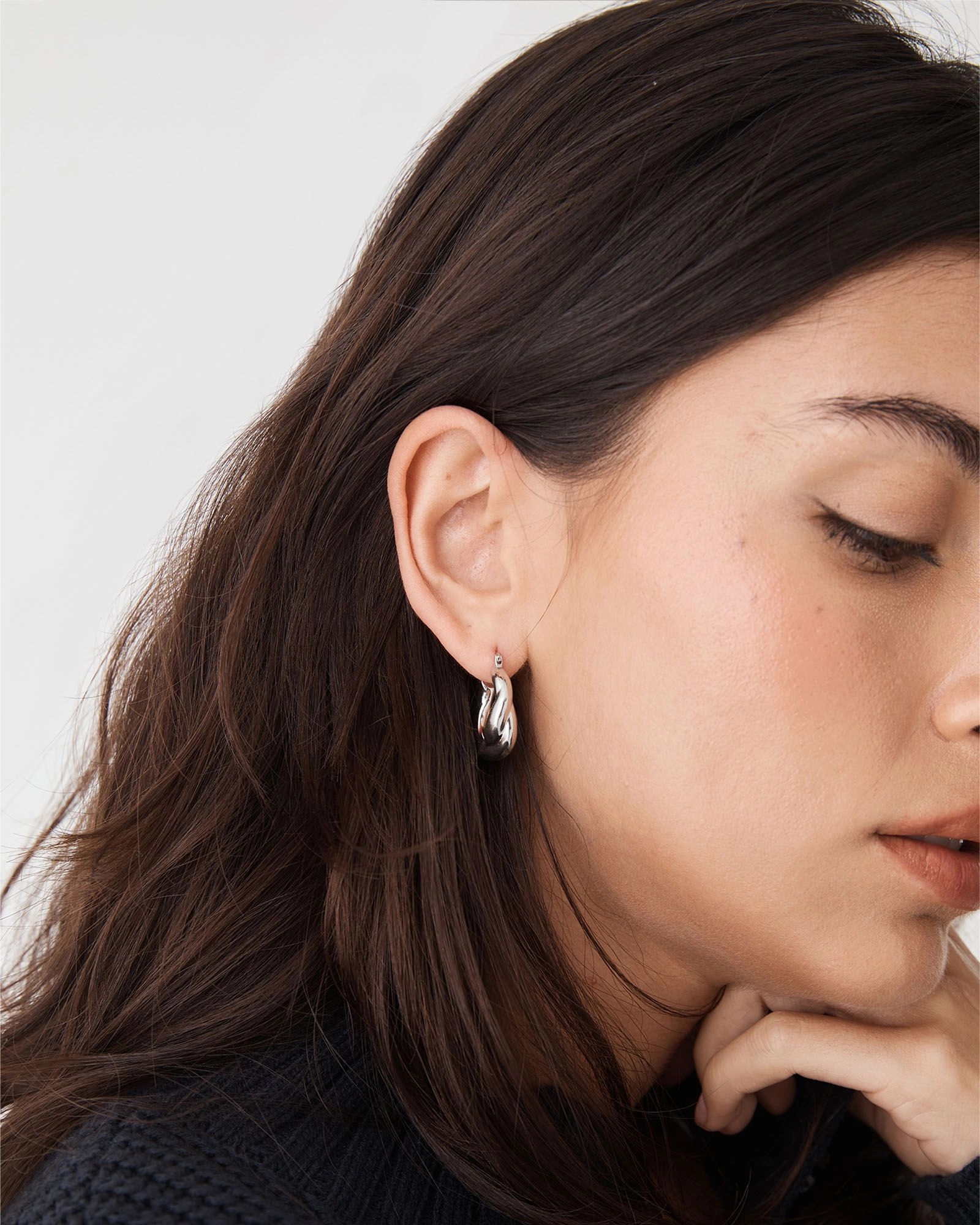 Forcast Accessories - Marina Hoop Earrings