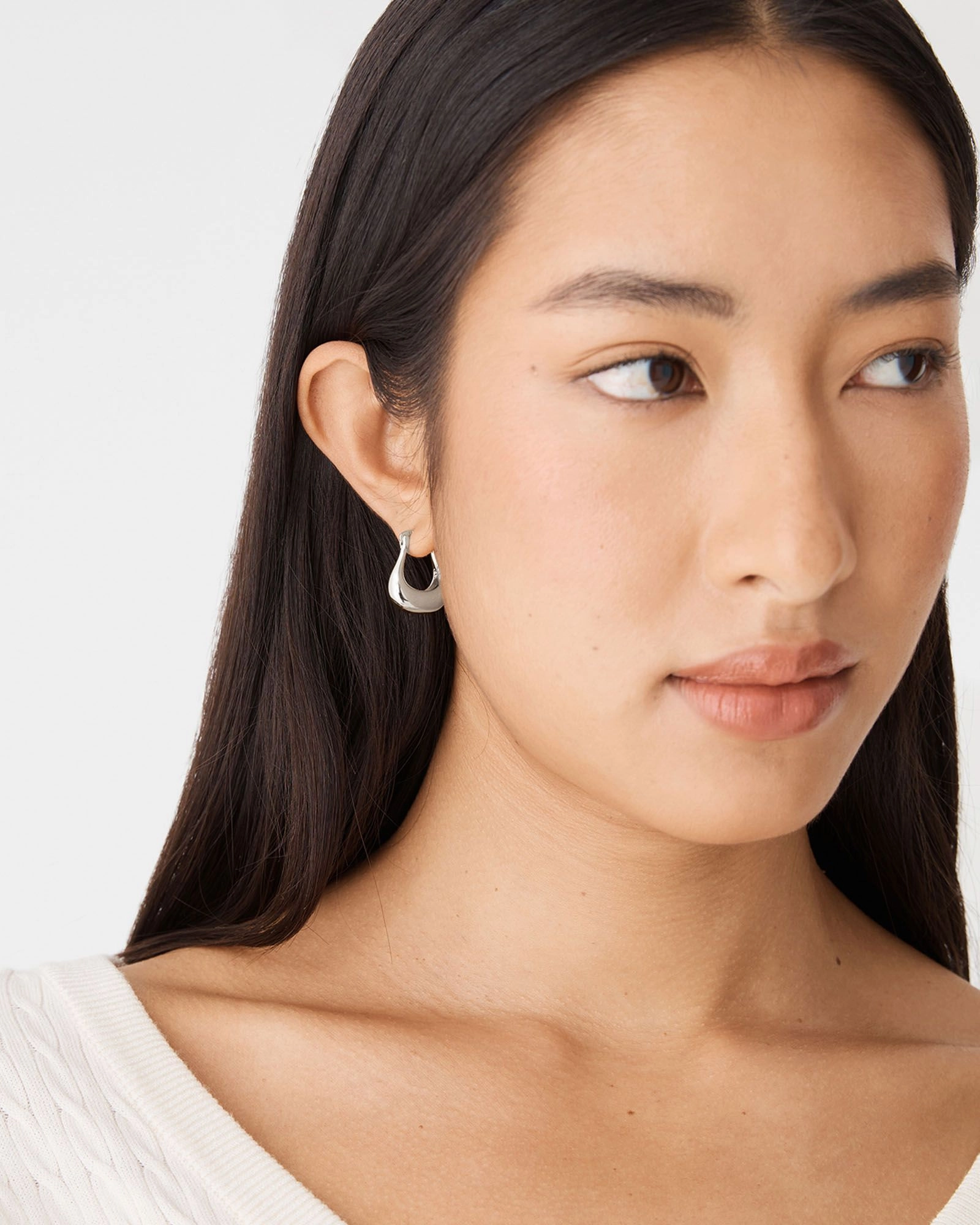 Forcast Accessories - Mariana Hoop Earrings