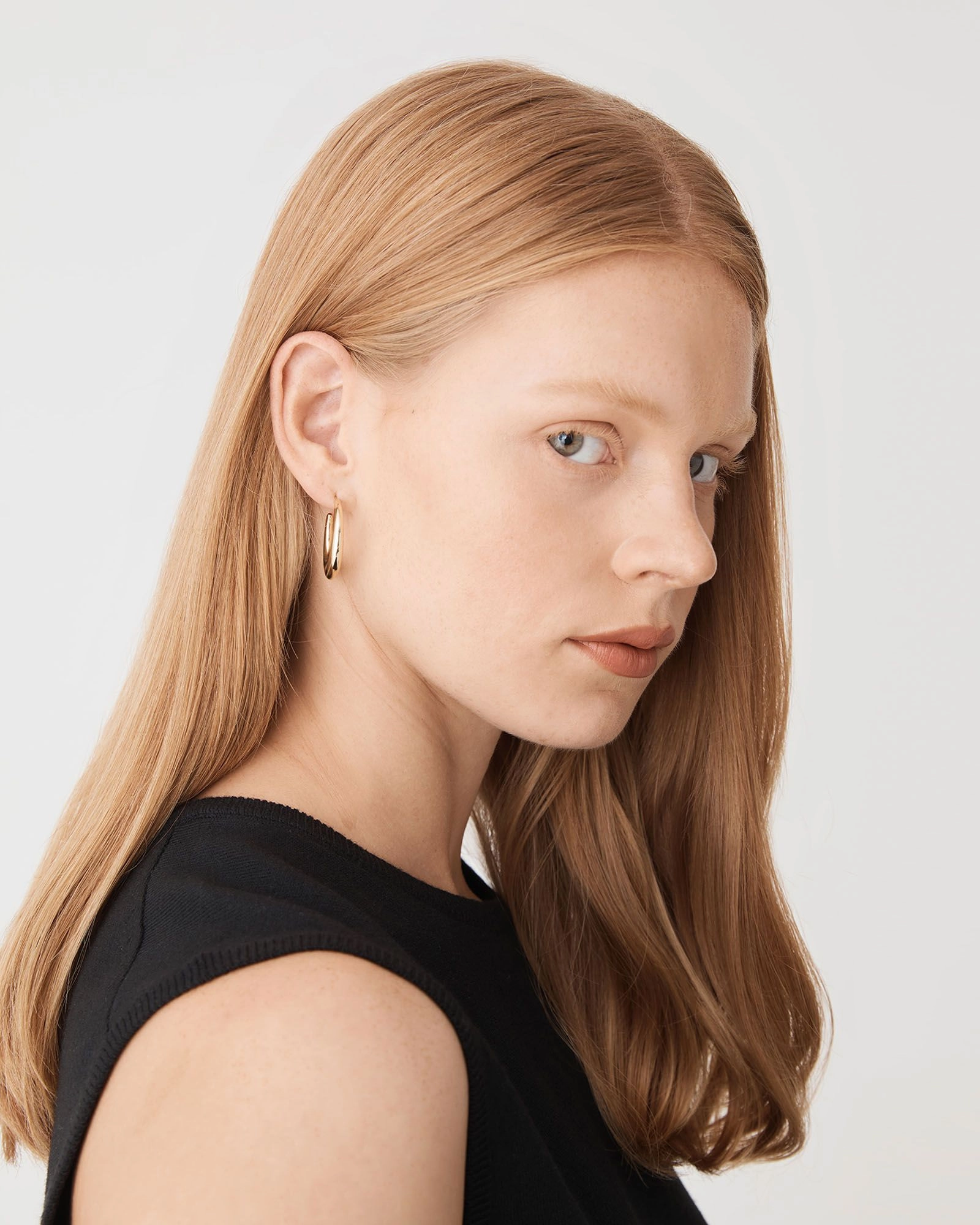 Forcast Accessories - Luna Hoop Earrings